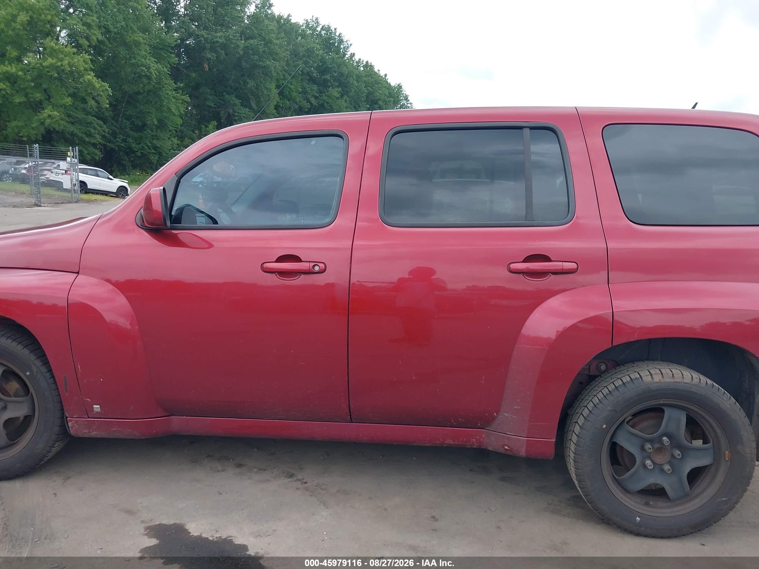 2008 Chevrolet Hhr Lt Red vin: 3GNDA23P18S607958