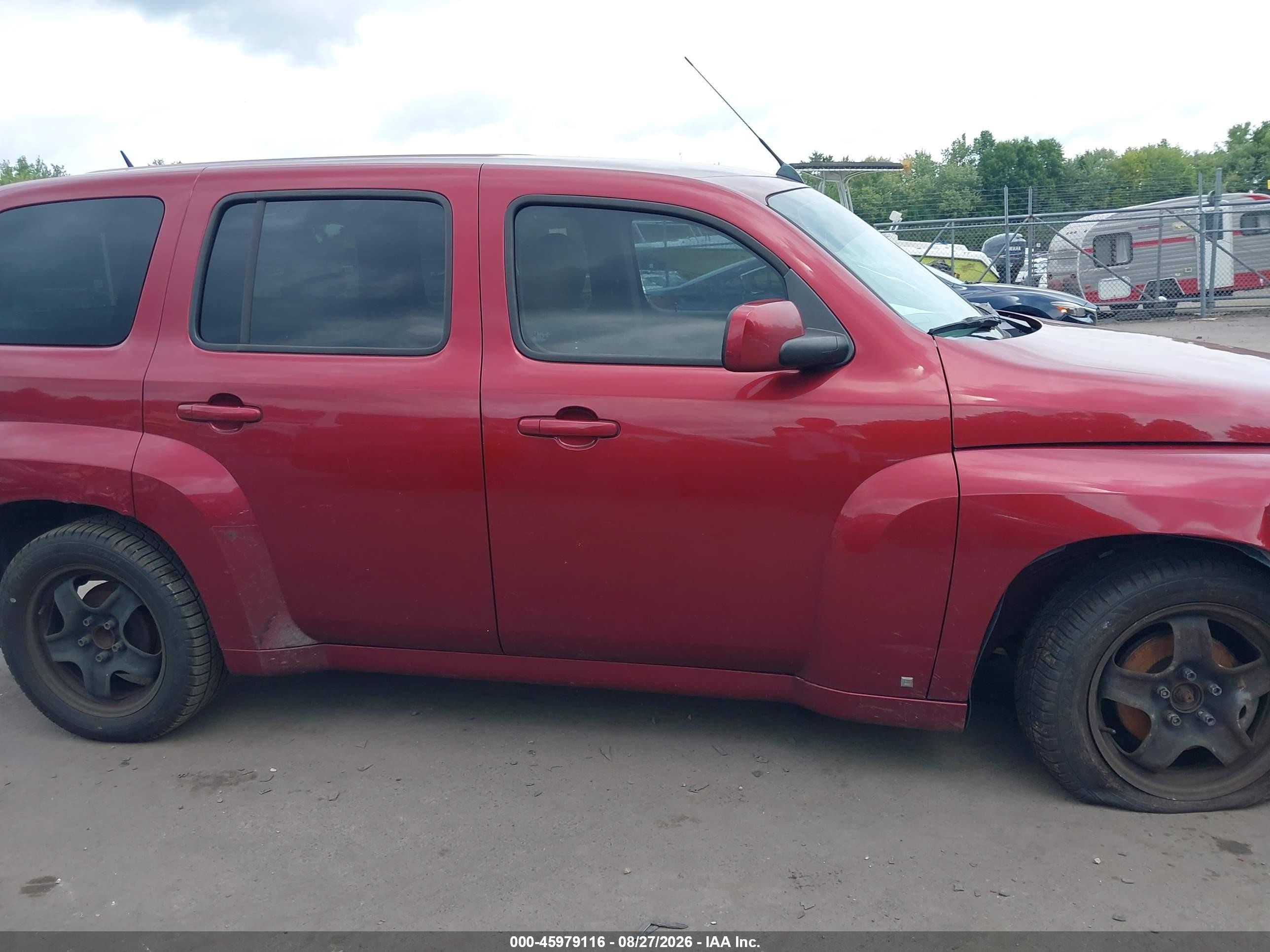 2008 Chevrolet Hhr Lt Red vin: 3GNDA23P18S607958