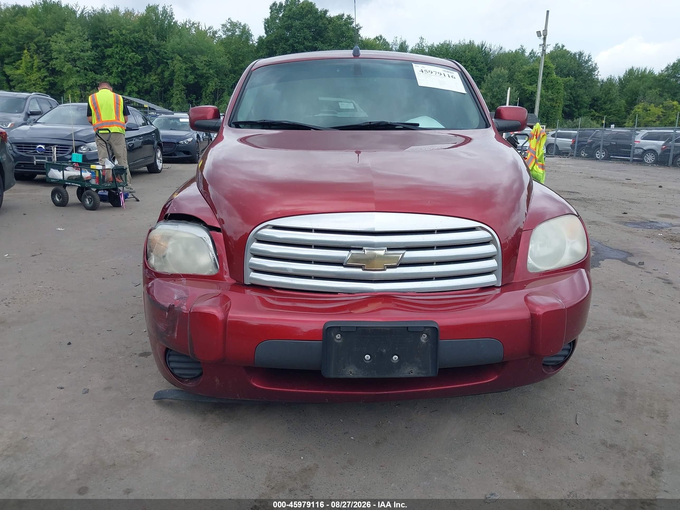 2008 Chevrolet Hhr Lt Red vin: 3GNDA23P18S607958