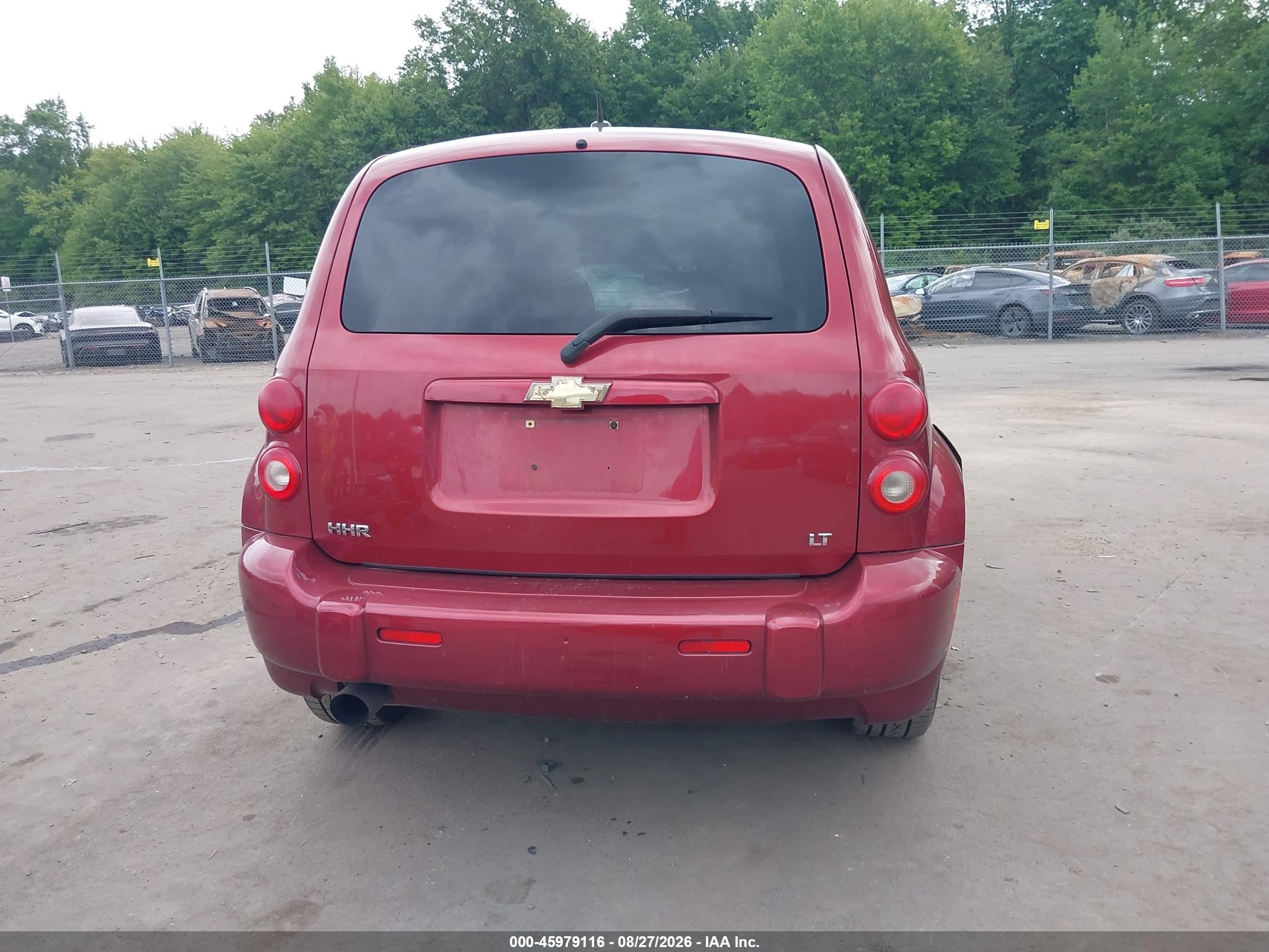 2008 Chevrolet Hhr Lt Red vin: 3GNDA23P18S607958