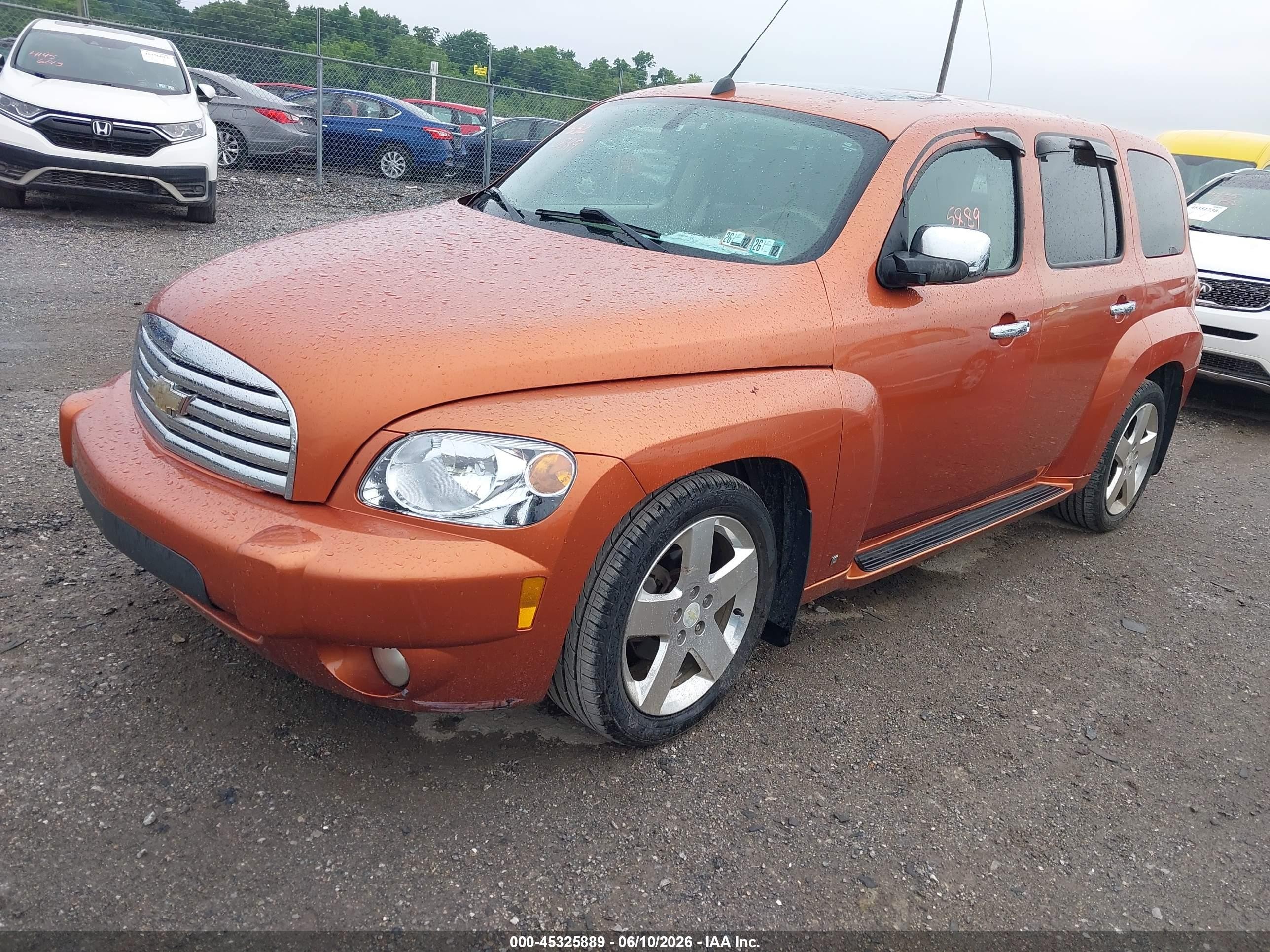 2006 Chevrolet Hhr Lt Orange vin: 3GNDA23P26S518316