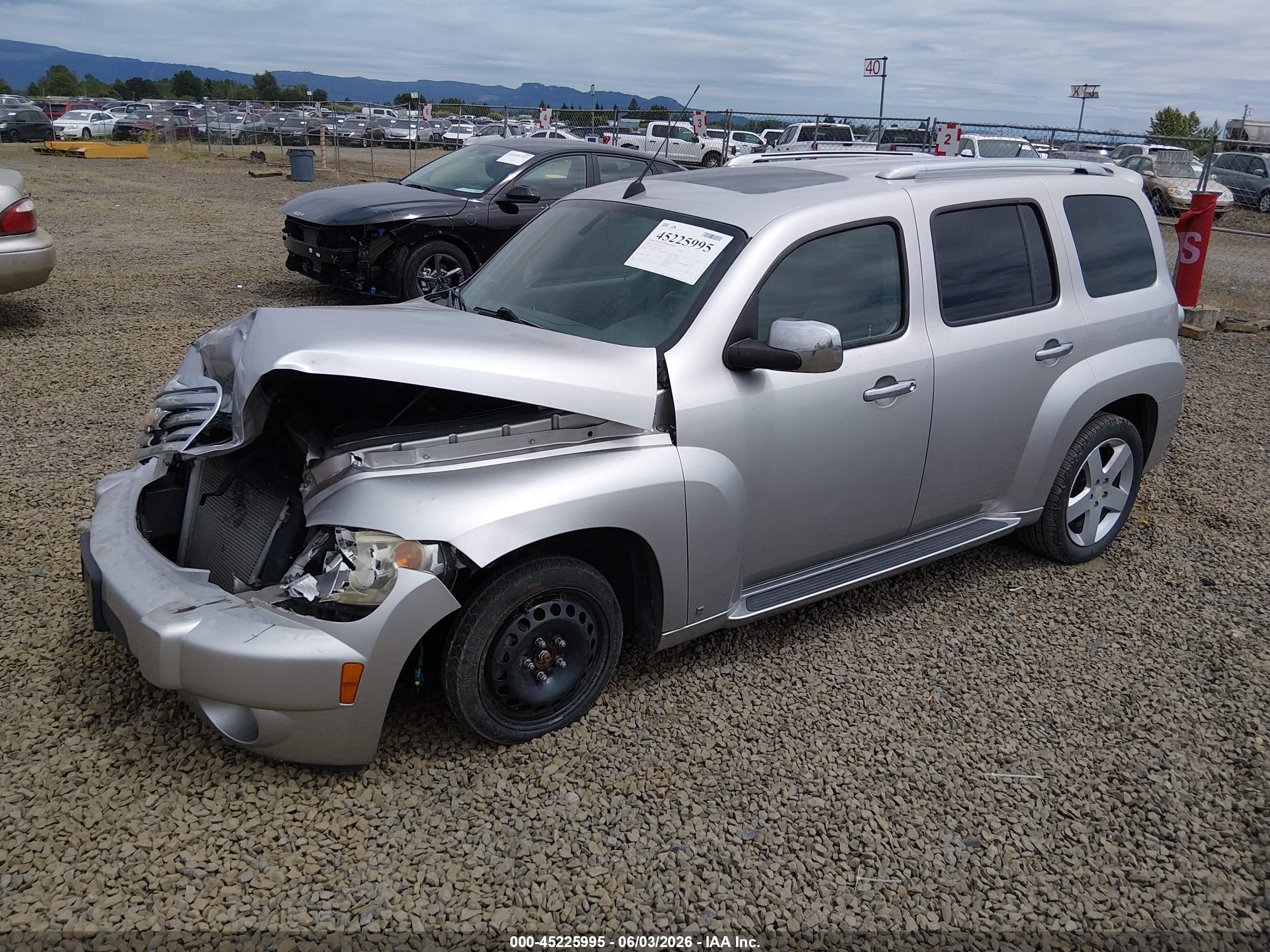 2006 Chevrolet Hhr Lt Silver vin: 3GNDA23P26S592500