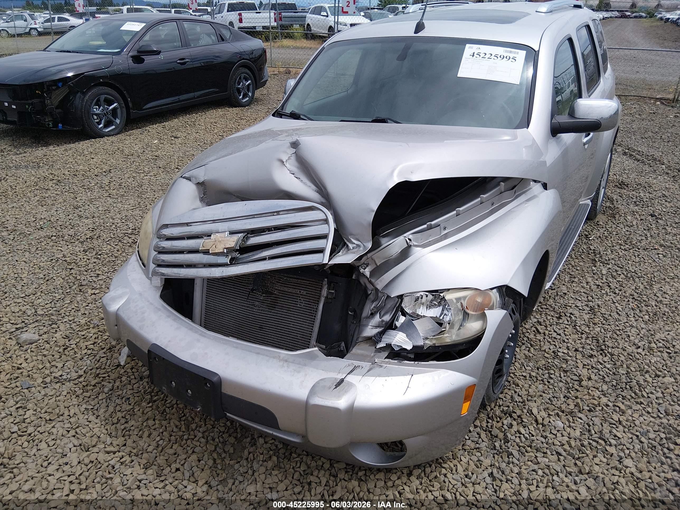 2006 Chevrolet Hhr Lt Silver vin: 3GNDA23P26S592500