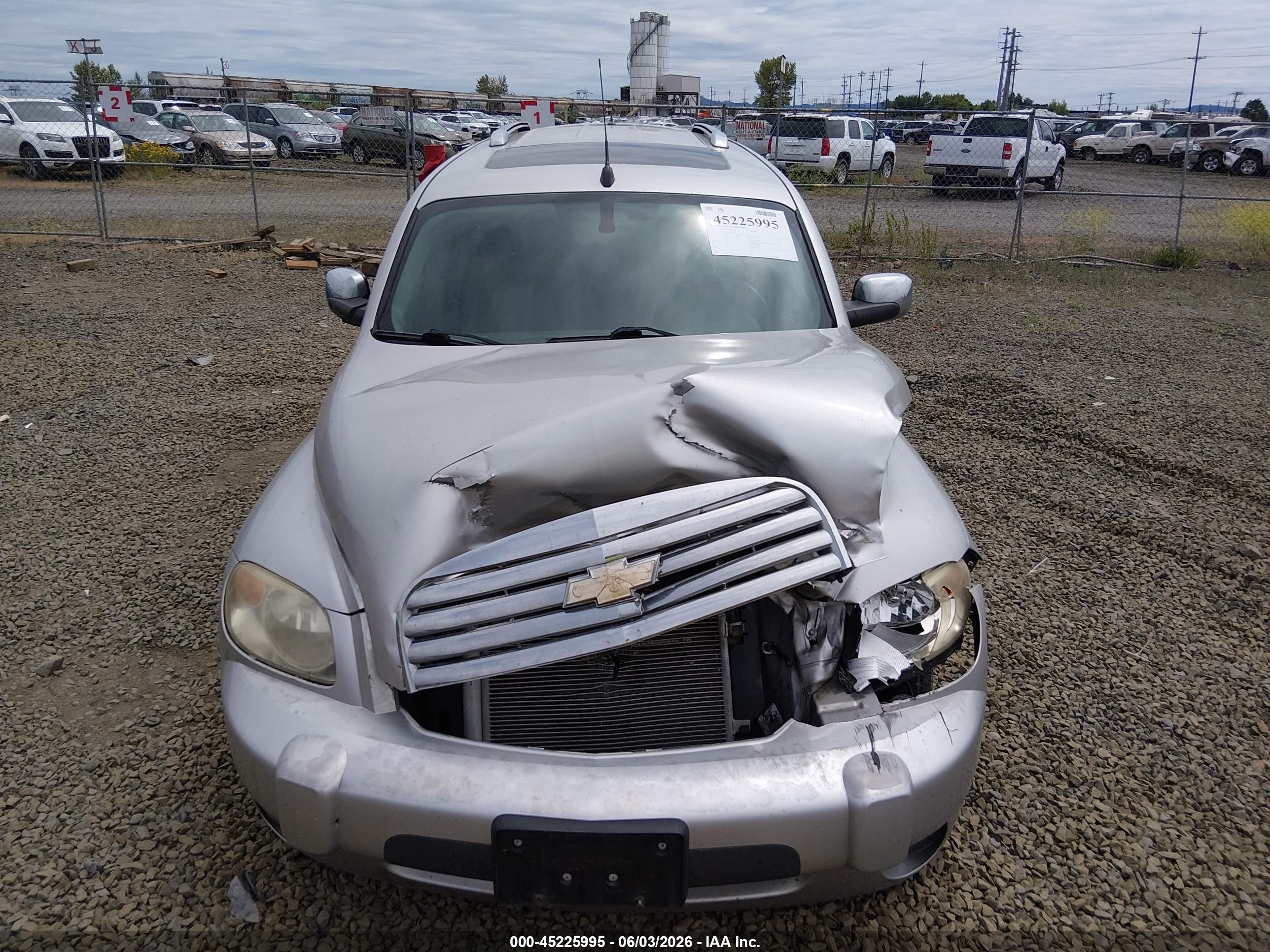 2006 Chevrolet Hhr Lt Silver vin: 3GNDA23P26S592500