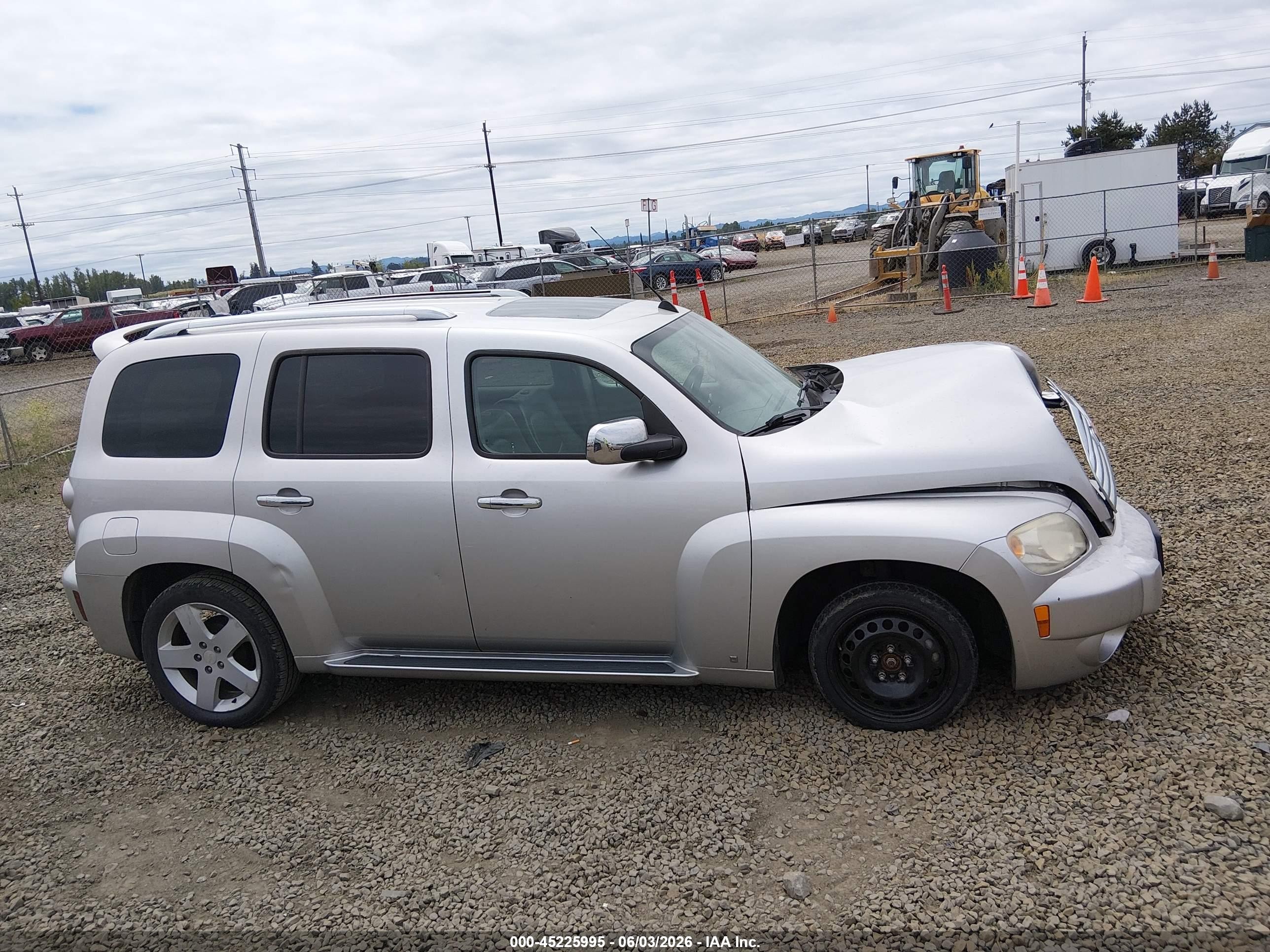 2006 Chevrolet Hhr Lt Silver vin: 3GNDA23P26S592500
