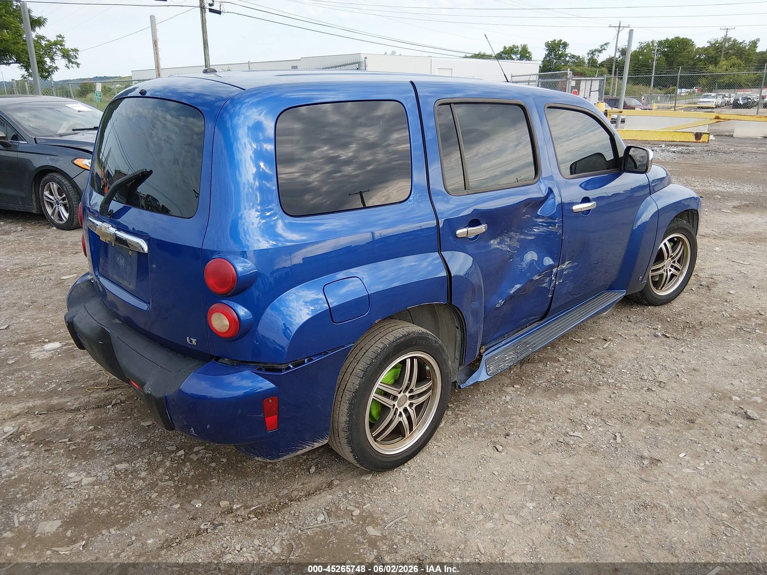 2006 Chevrolet Hhr Lt Blue vin: 3GNDA23P36S575222