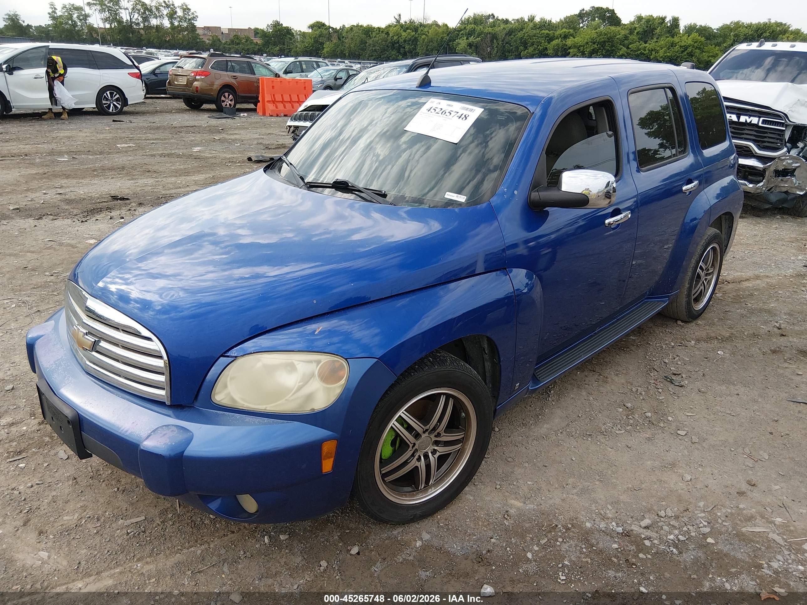 2006 Chevrolet Hhr Lt Blue vin: 3GNDA23P36S575222