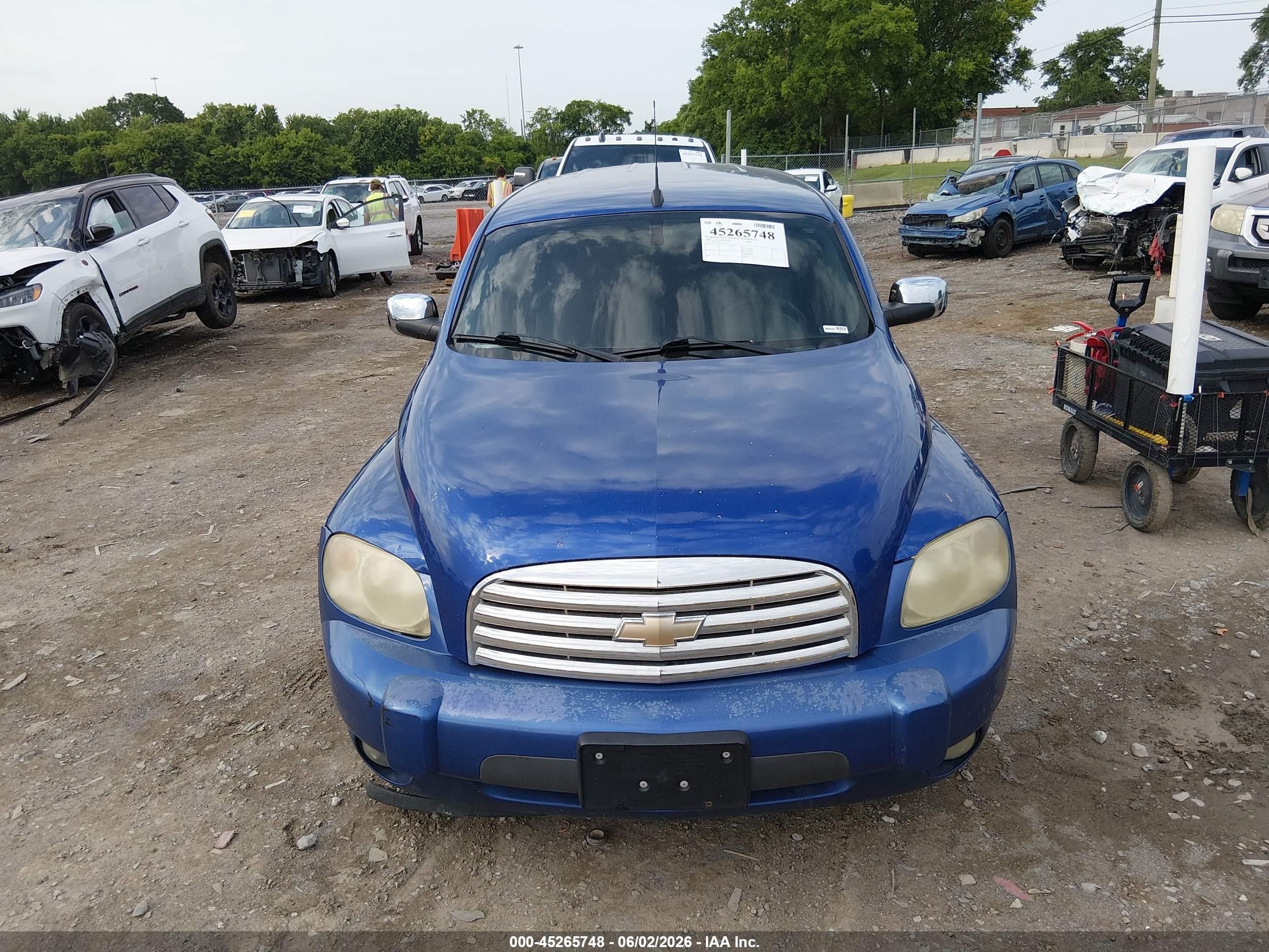 2006 Chevrolet Hhr Lt Blue vin: 3GNDA23P36S575222