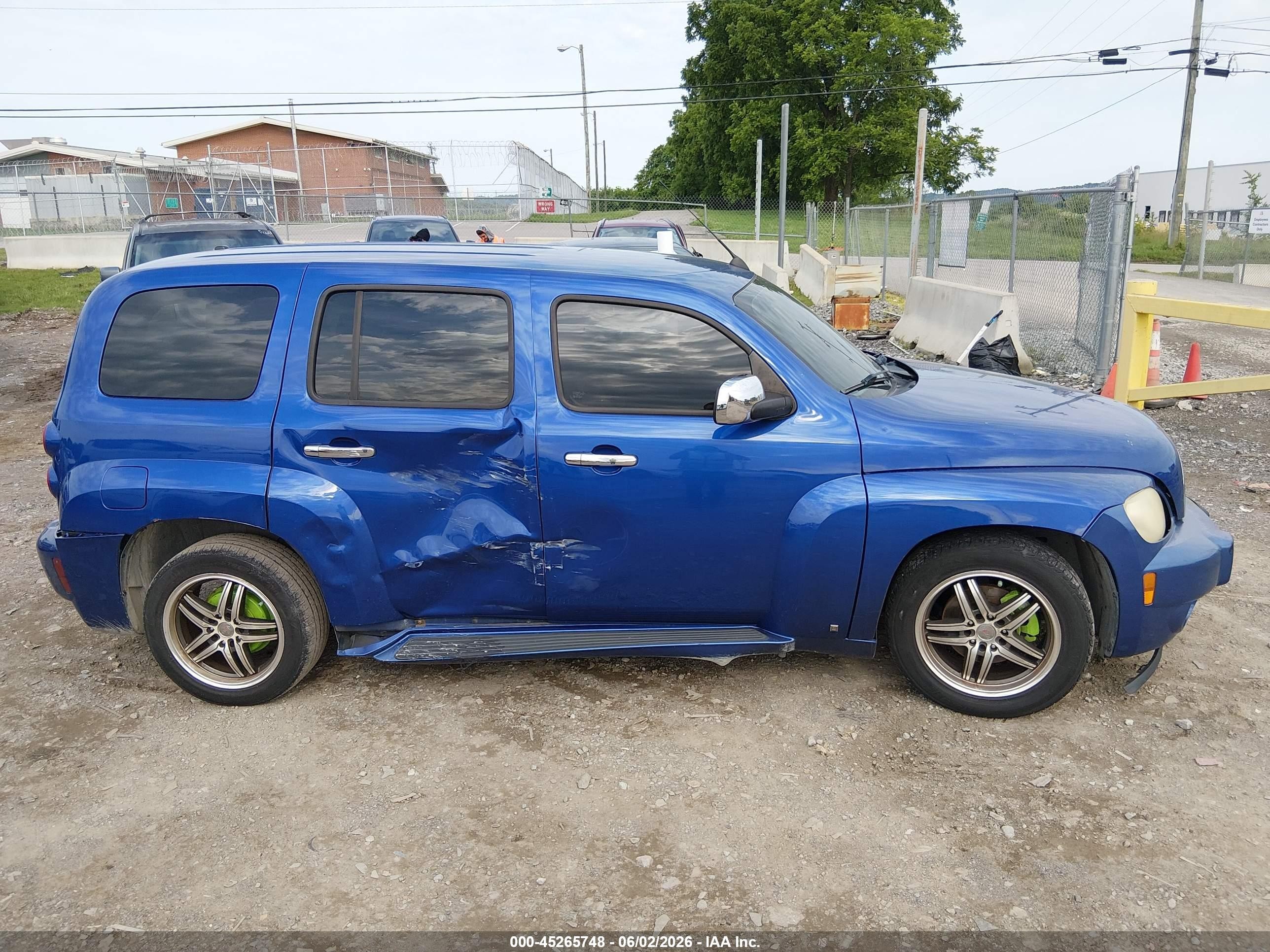 2006 Chevrolet Hhr Lt Blue vin: 3GNDA23P36S575222