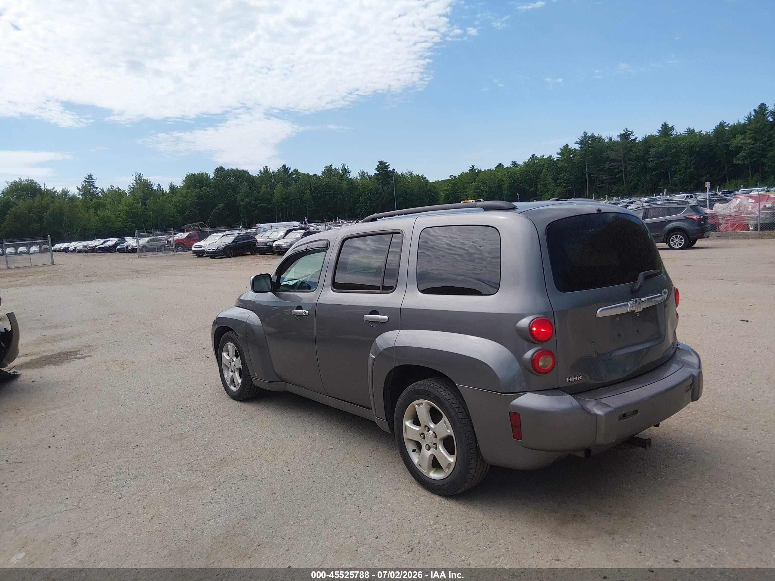 2007 Chevrolet Hhr Lt Gray vin: 3GNDA23P37S597450