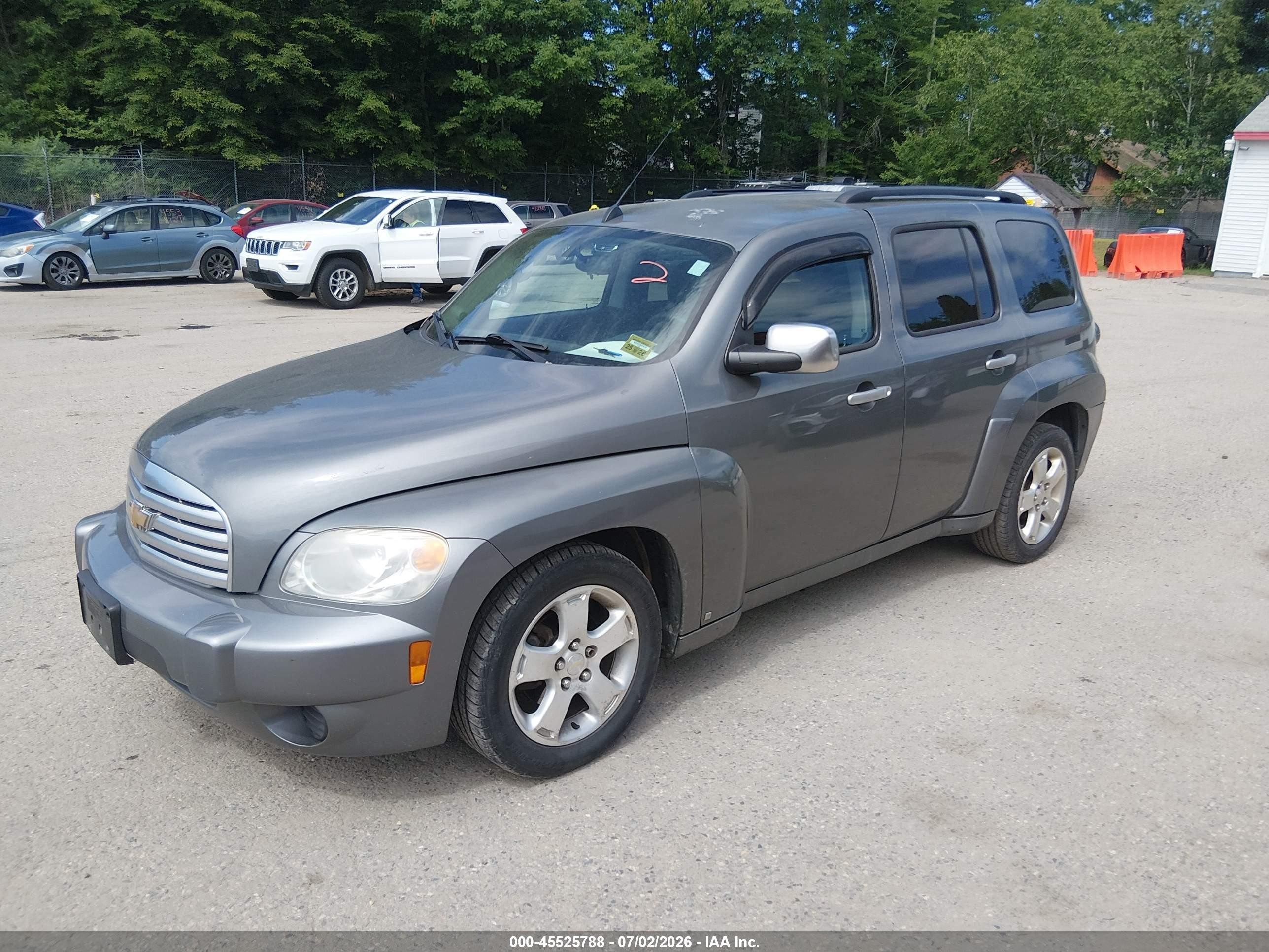 2007 Chevrolet Hhr Lt Gray vin: 3GNDA23P37S597450