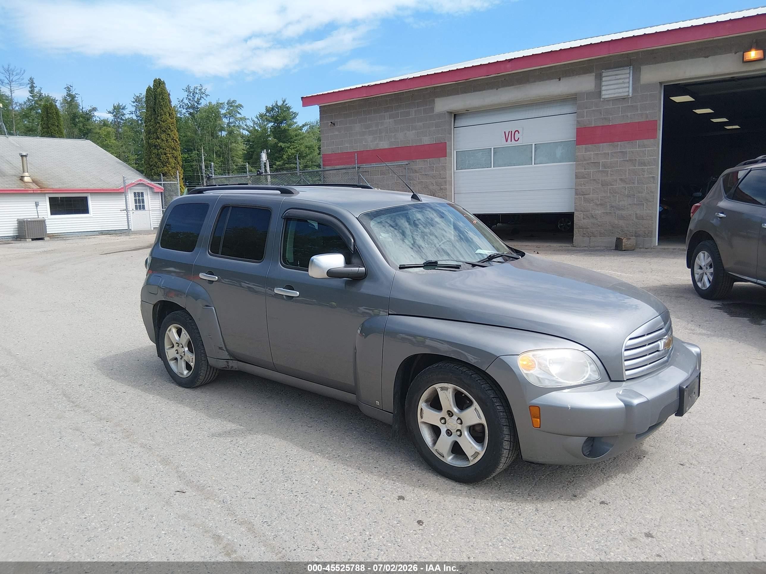 2007 Chevrolet Hhr Lt Gray vin: 3GNDA23P37S597450