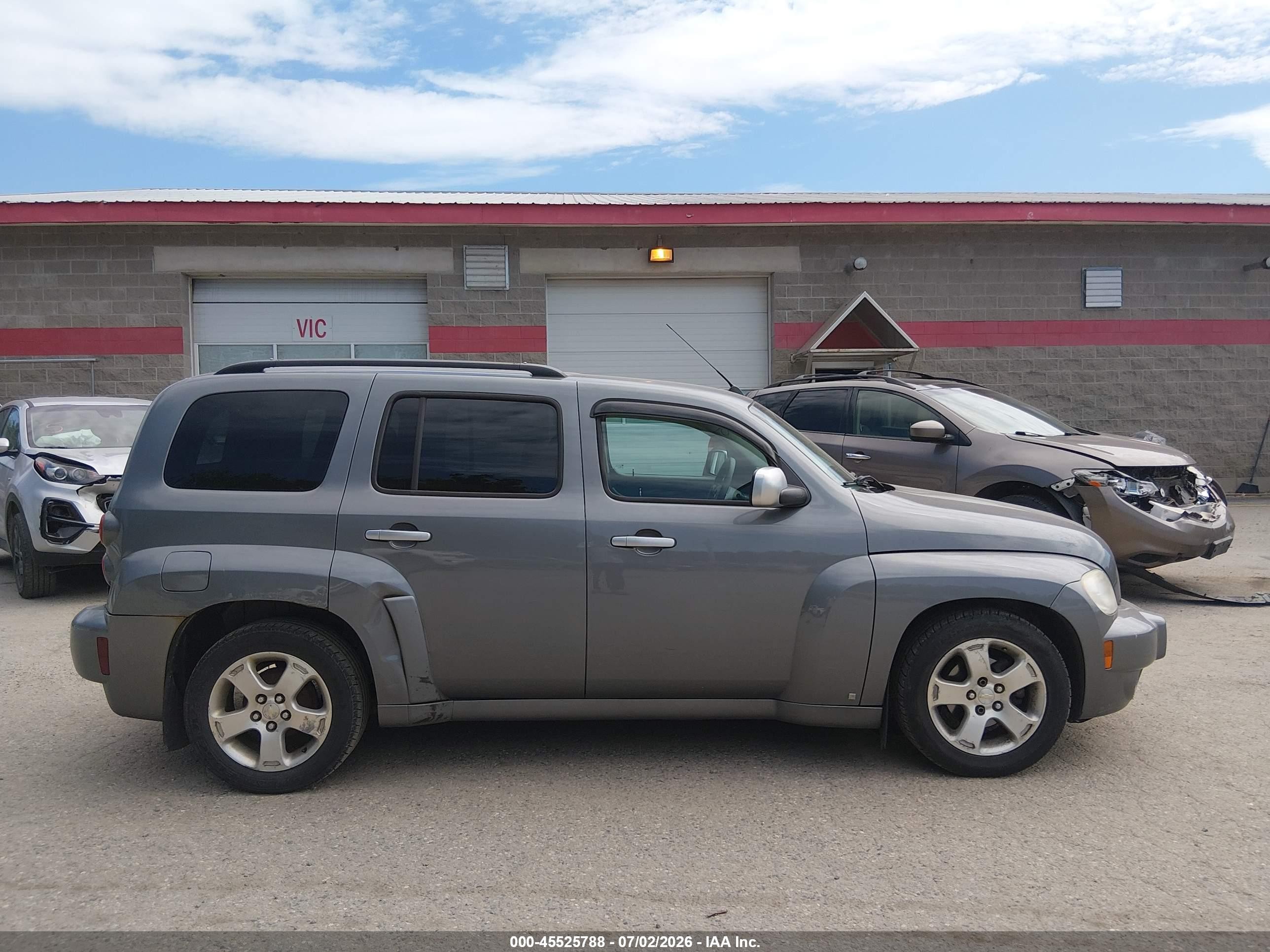 2007 Chevrolet Hhr Lt Gray vin: 3GNDA23P37S597450