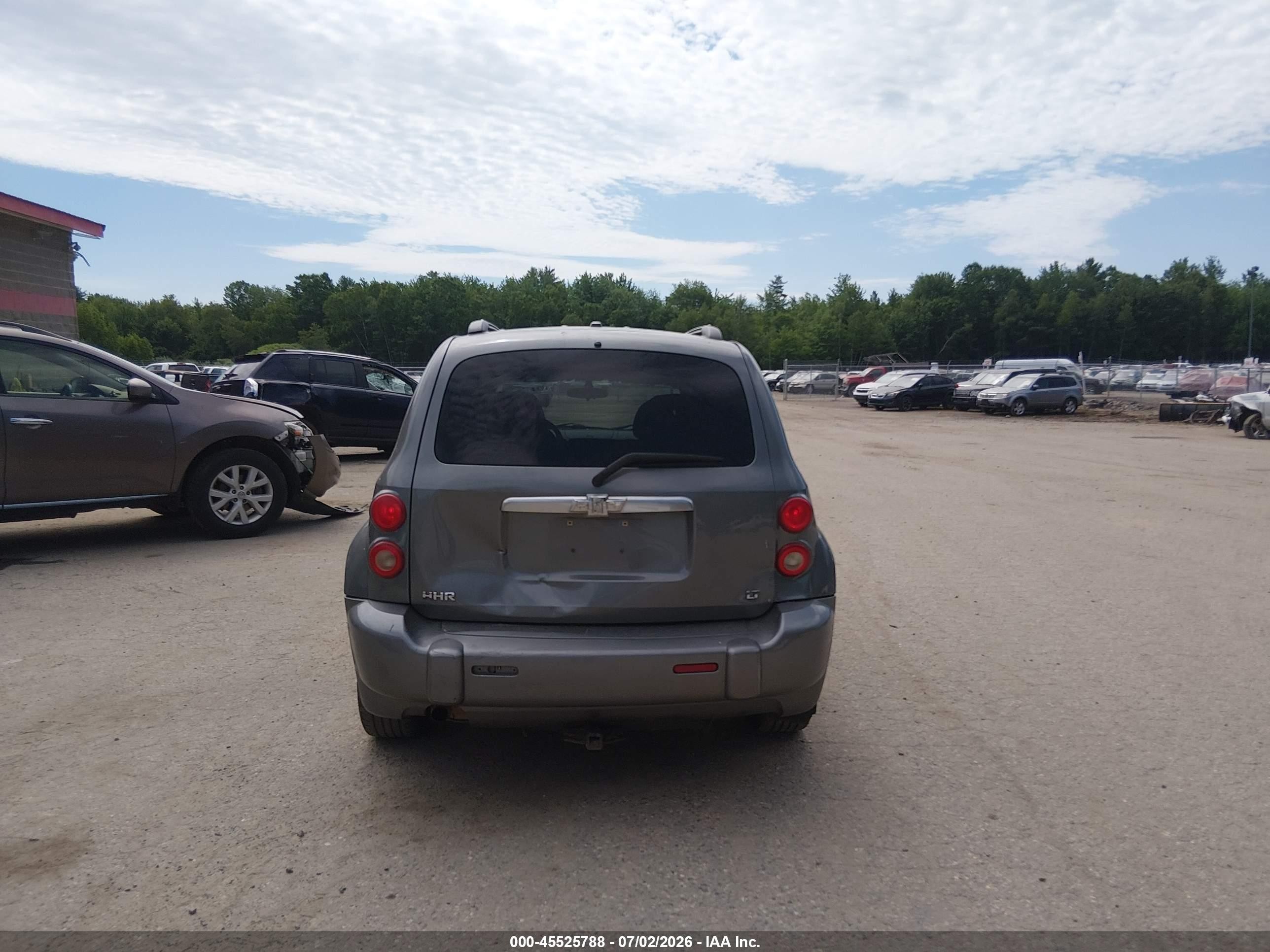2007 Chevrolet Hhr Lt Gray vin: 3GNDA23P37S597450