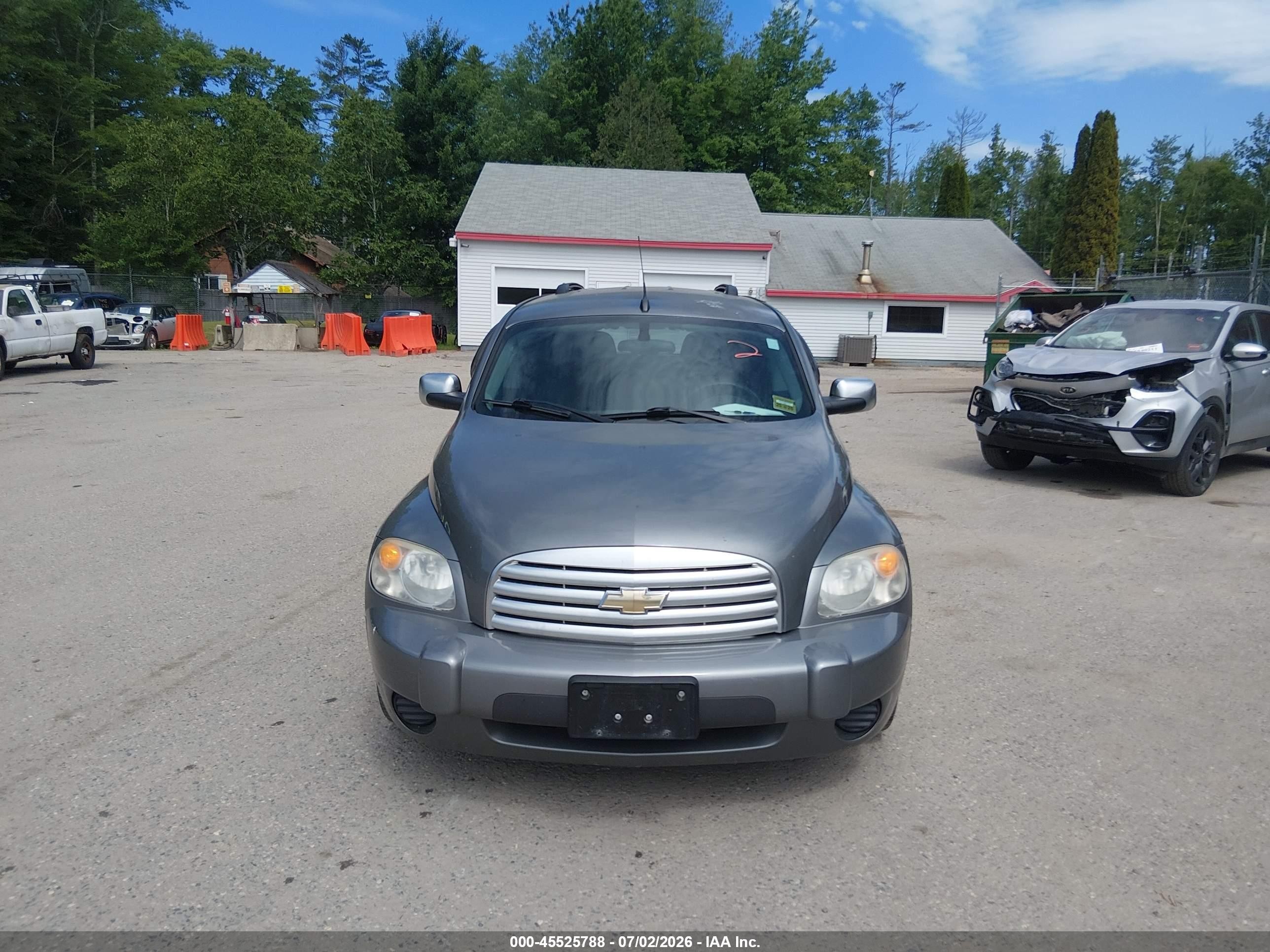 2007 Chevrolet Hhr Lt Gray vin: 3GNDA23P37S597450