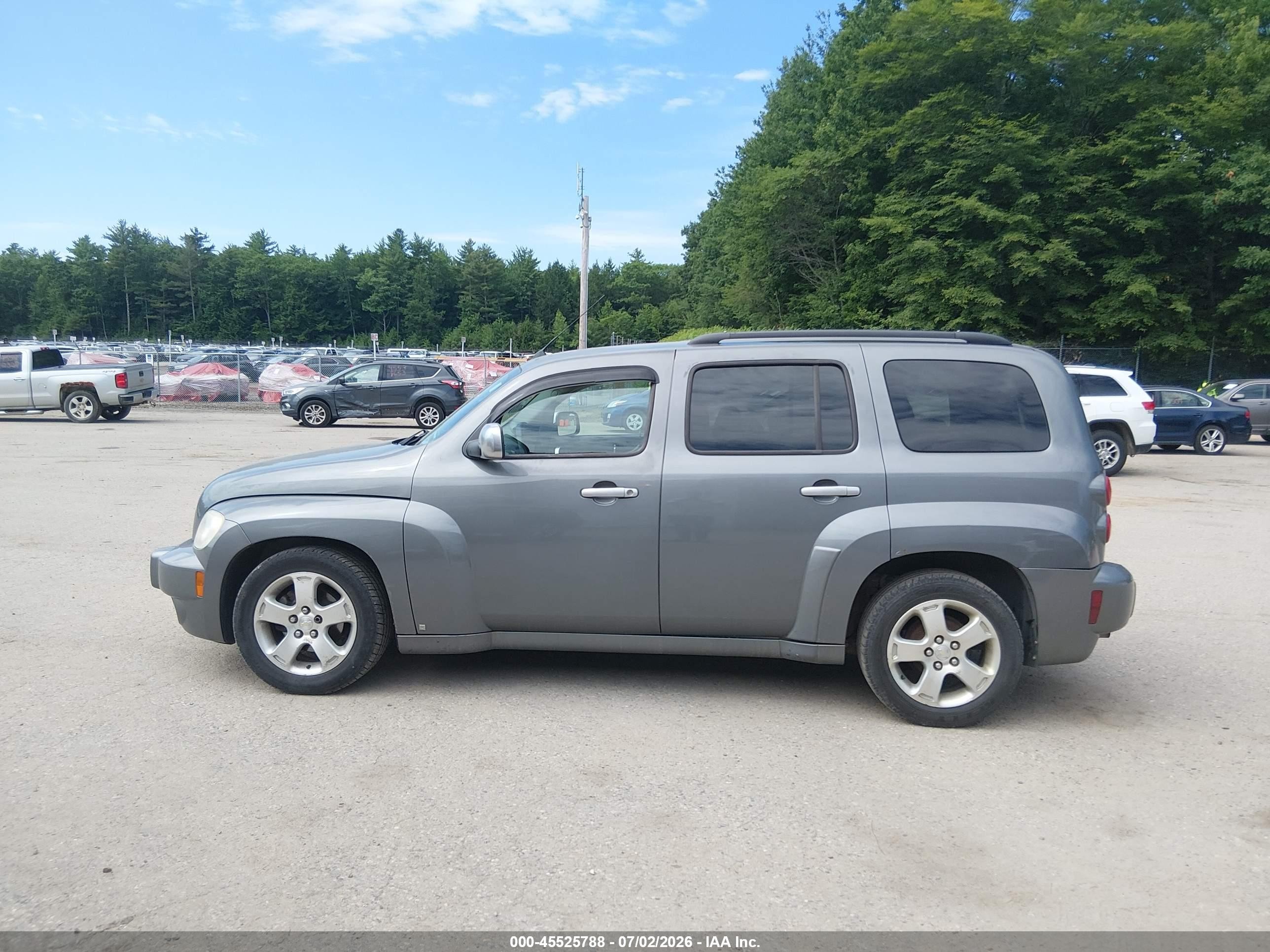 2007 Chevrolet Hhr Lt Gray vin: 3GNDA23P37S597450