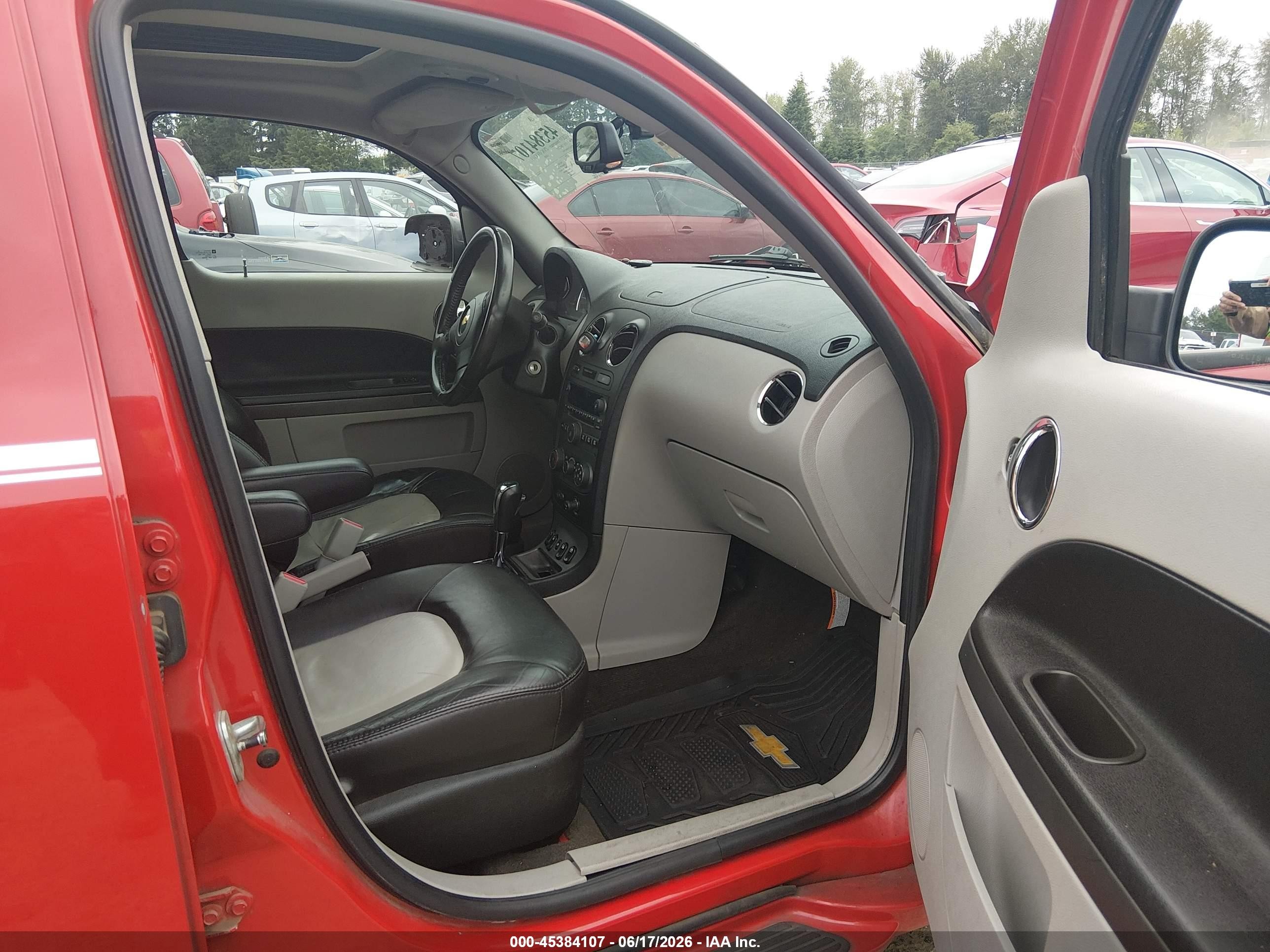 2006 Chevrolet Hhr Lt Red vin: 3GNDA23P46S651059
