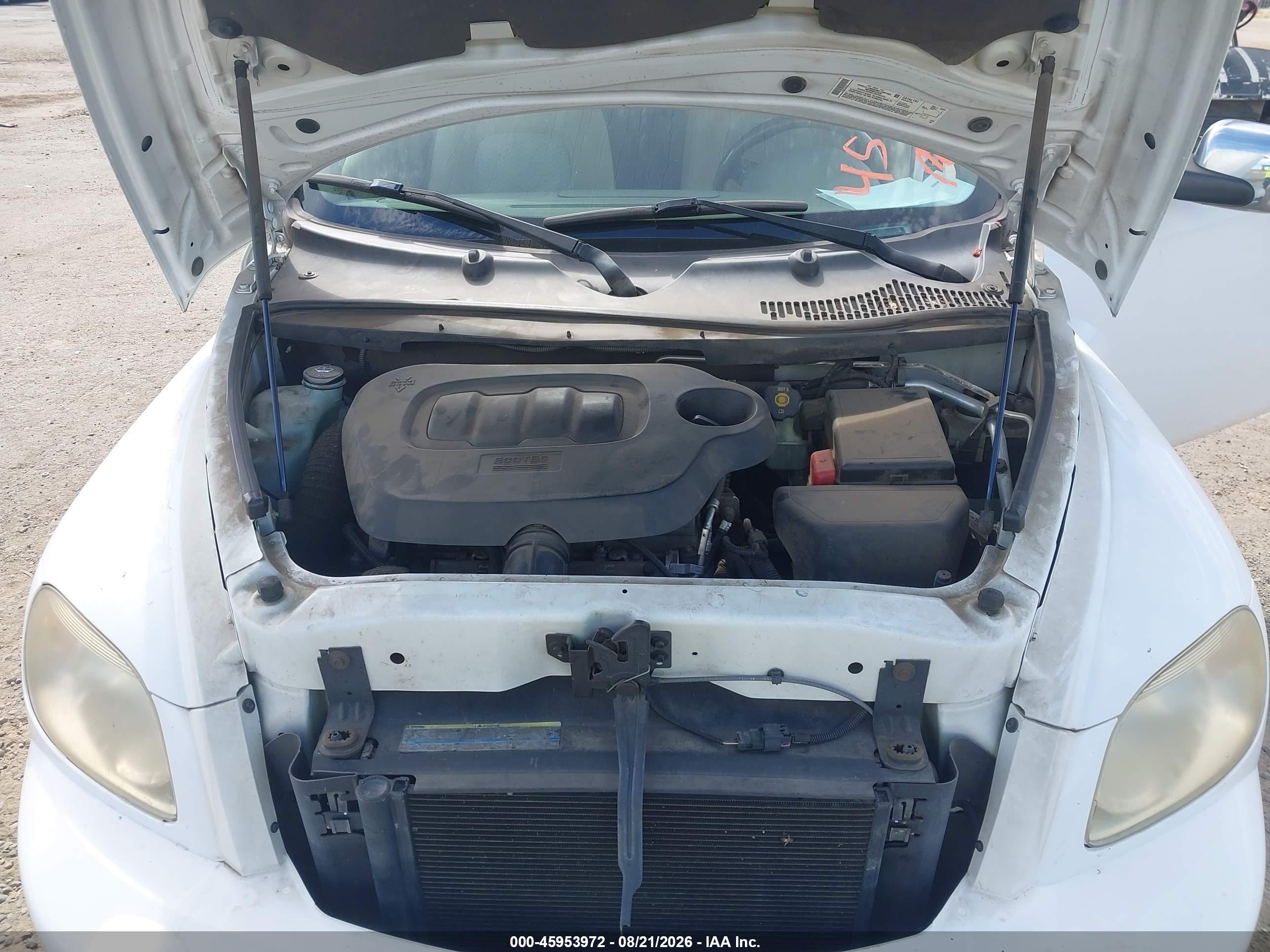 2006 Chevrolet Hhr Lt White vin: 3GNDA23P46S672297