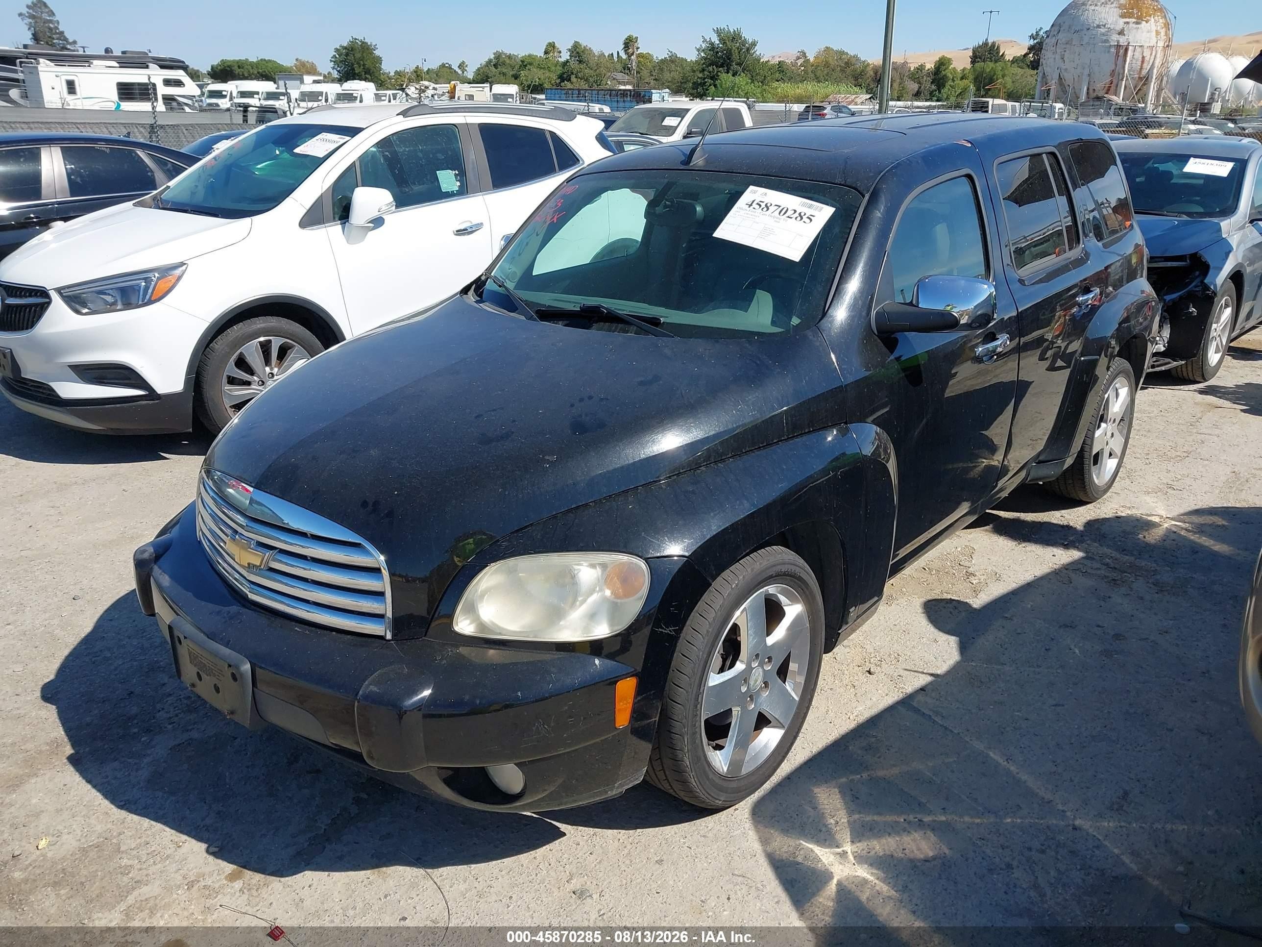 2006 Chevrolet Hhr Lt Black vin: 3GNDA23P56S517273