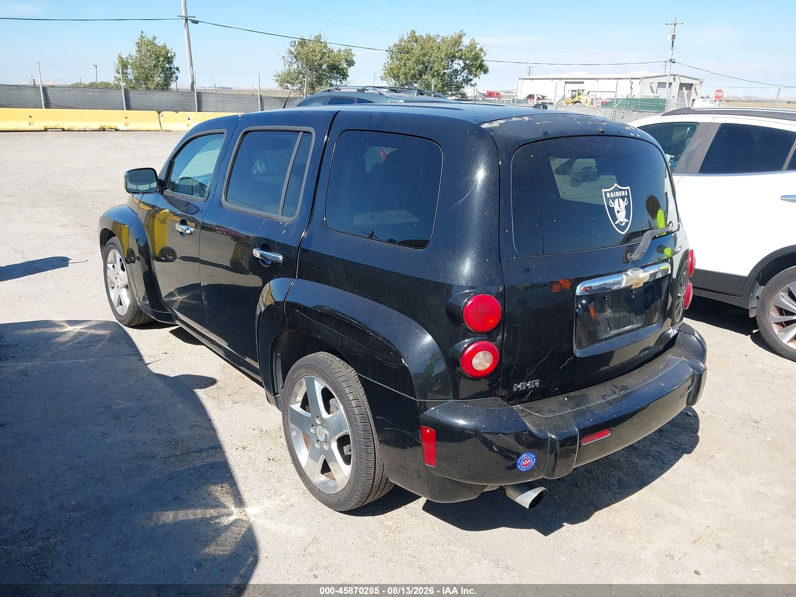 2006 Chevrolet Hhr Lt Black vin: 3GNDA23P56S517273