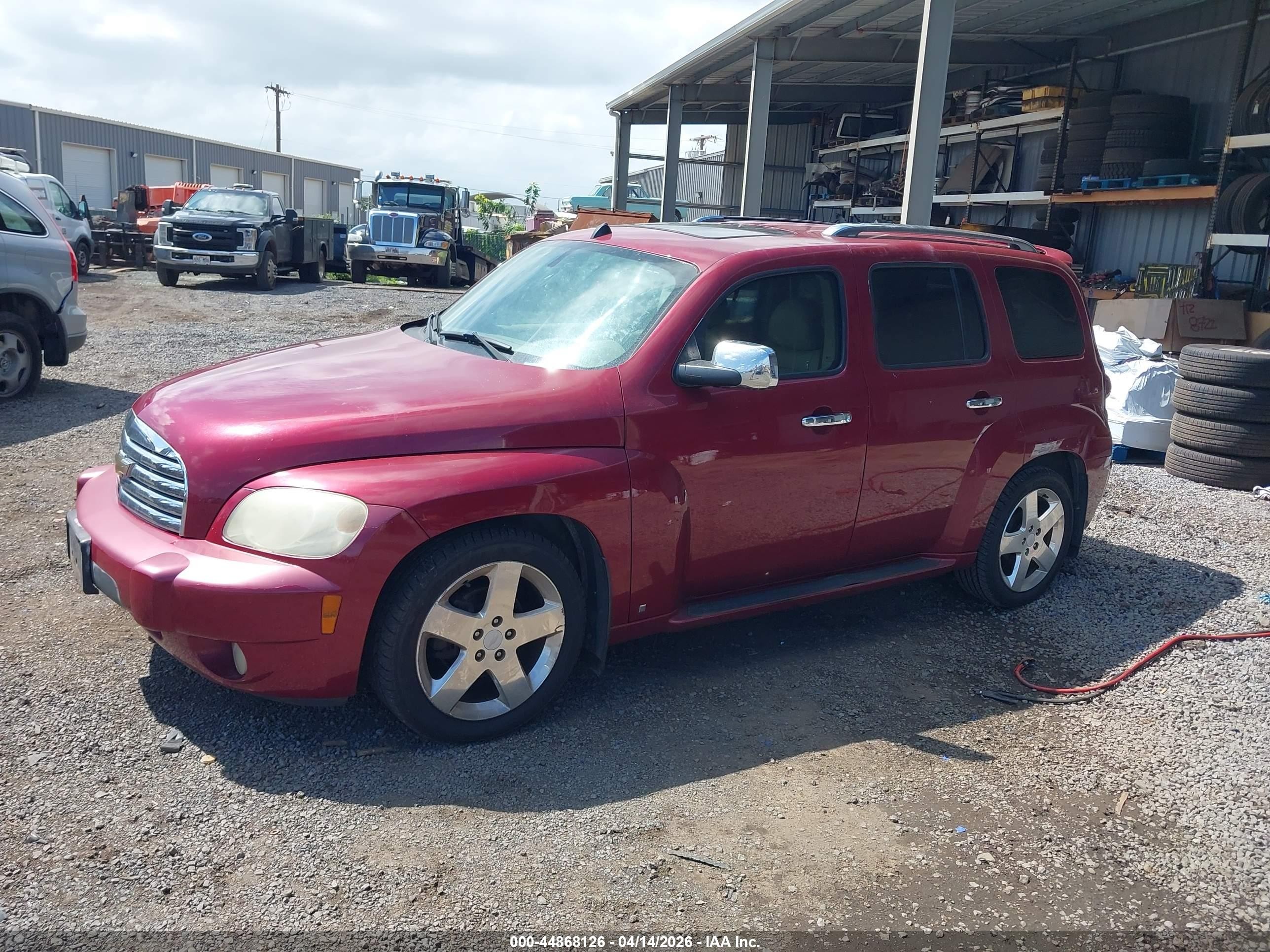 2006 Chevrolet Hhr Lt Maroon vin: 3GNDA23P56S634044
