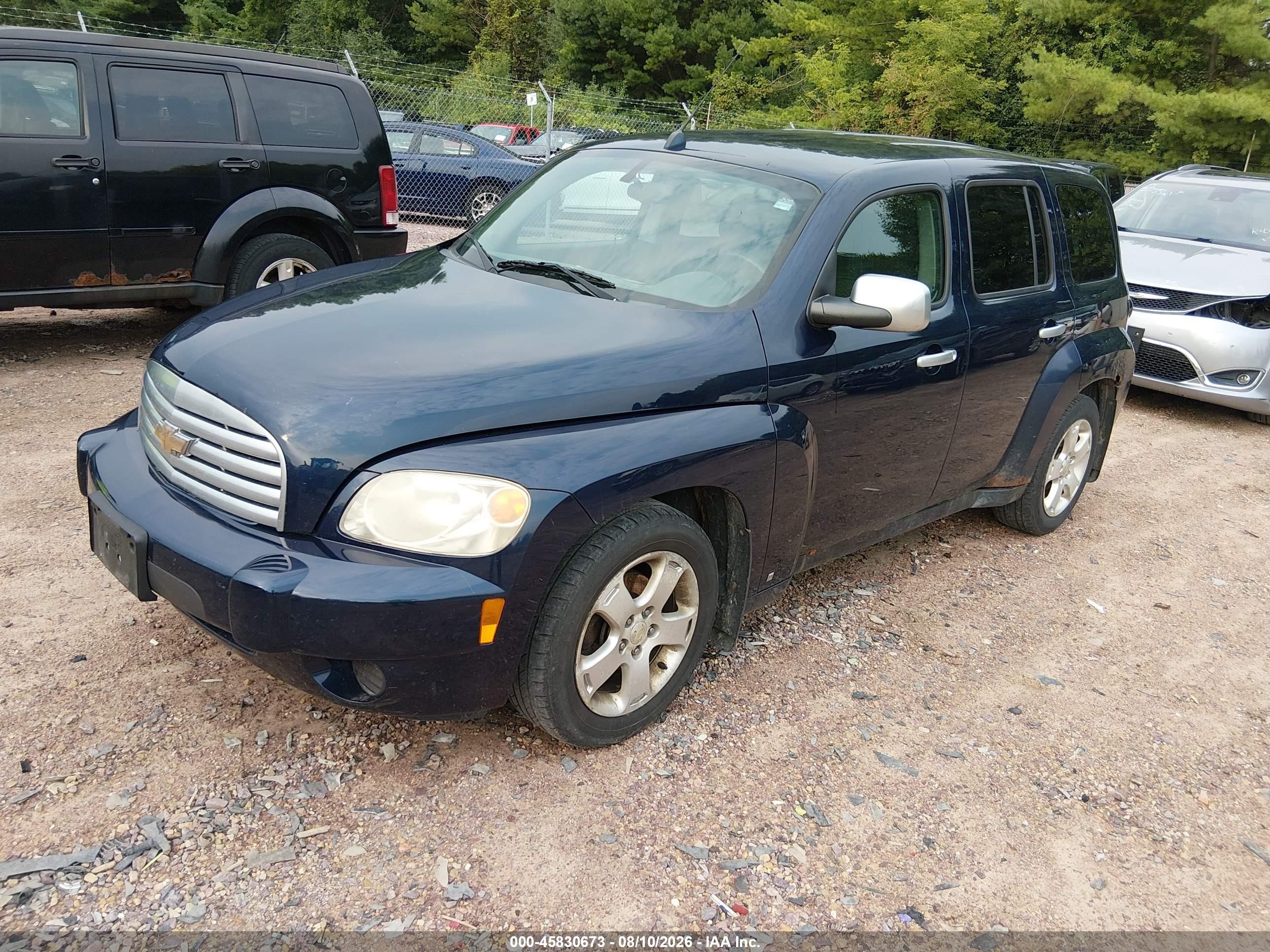 2007 Chevrolet Hhr Lt Dark Blue vin: 3GNDA23P57S569455