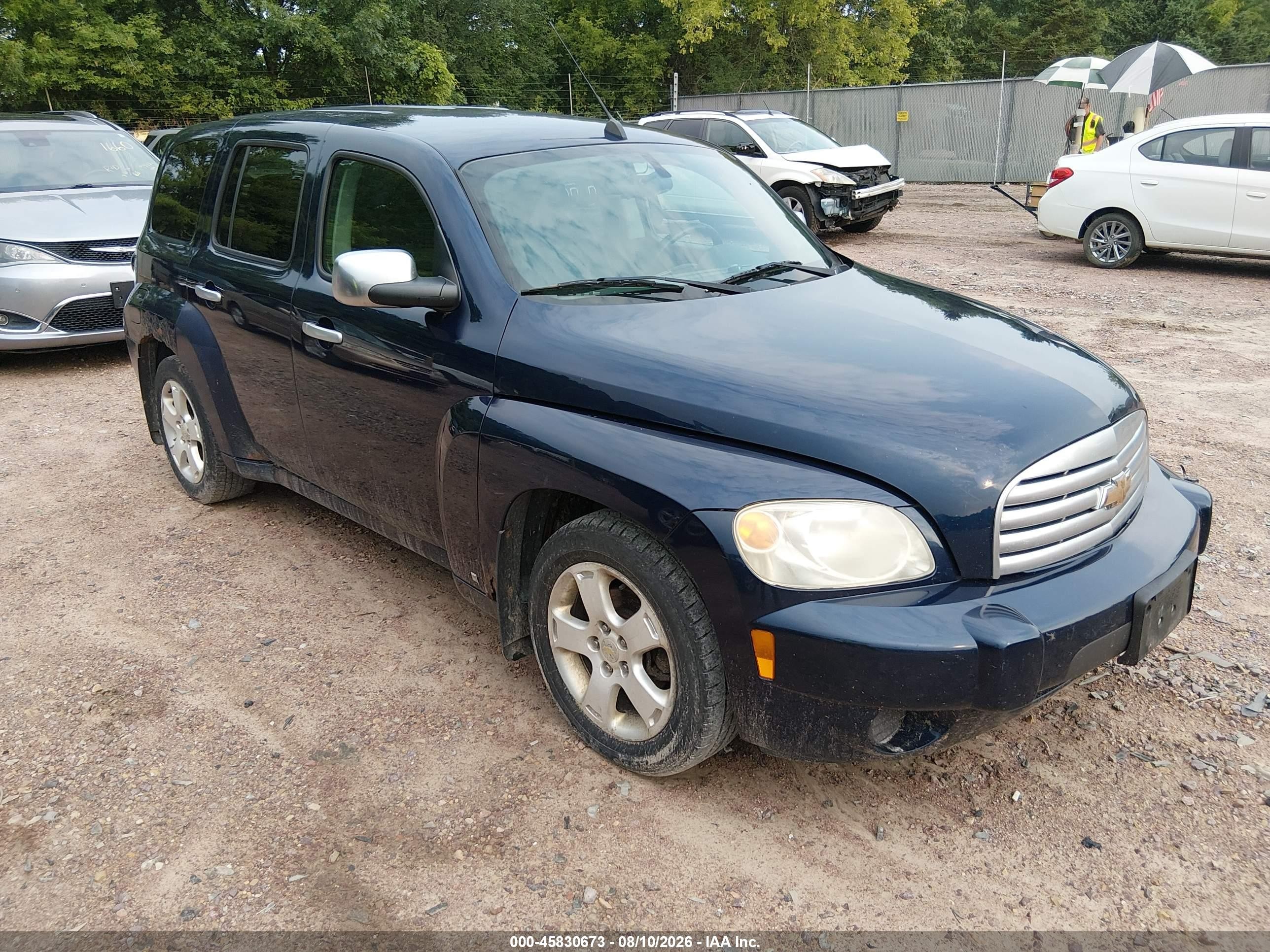 2007 Chevrolet Hhr Lt Dark Blue vin: 3GNDA23P57S569455