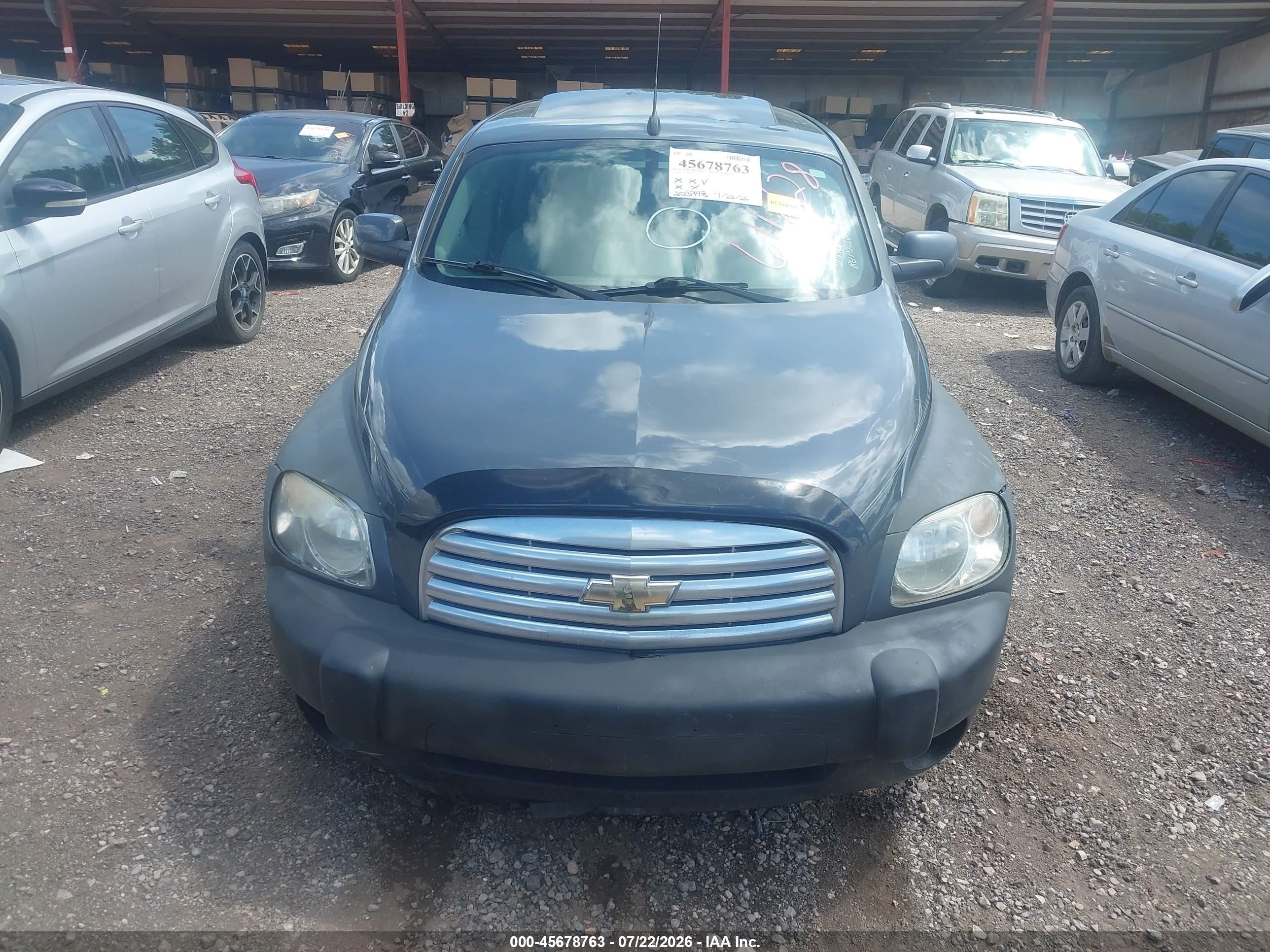 2008 Chevrolet Hhr Lt Gray vin: 3GNDA23P58S616128