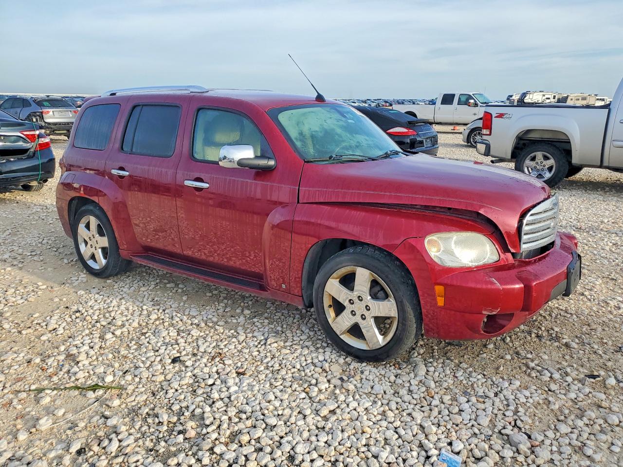 2006 Chevrolet Hhr Lt Red vin: 3GNDA23P66S519694