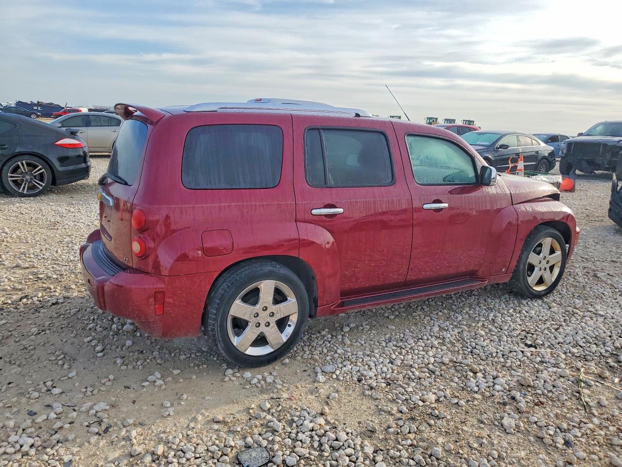 2006 Chevrolet Hhr Lt Red vin: 3GNDA23P66S519694