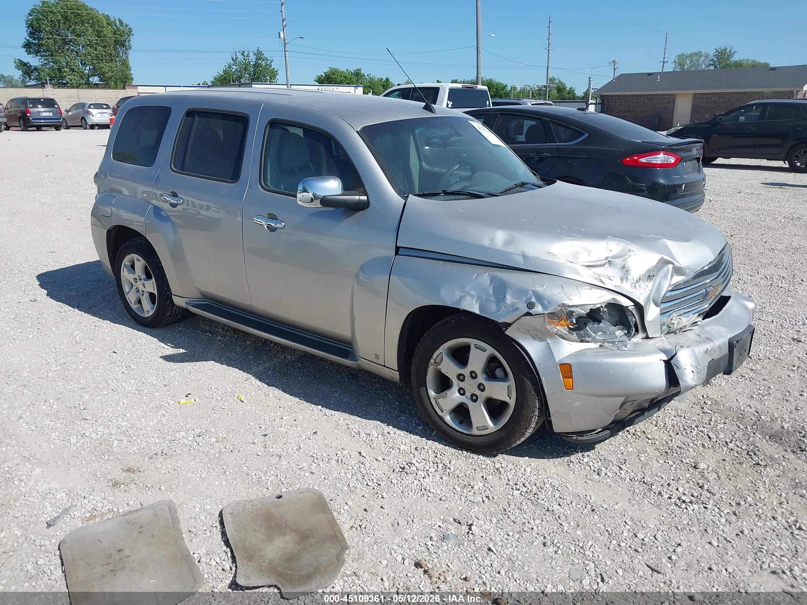 2006 Chevrolet Hhr Lt Silver vin: 3GNDA23P66S520747