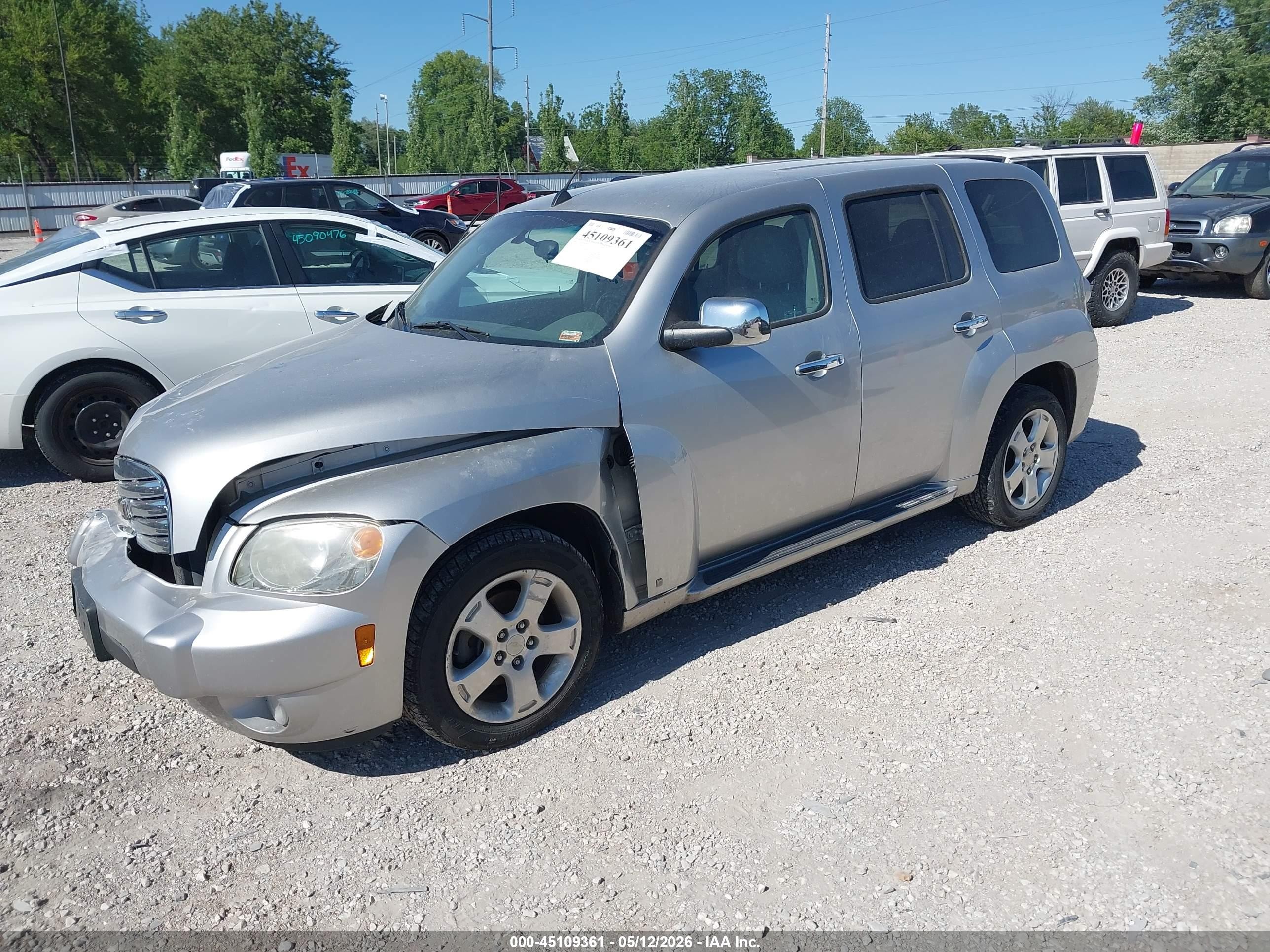 2006 Chevrolet Hhr Lt Silver vin: 3GNDA23P66S520747