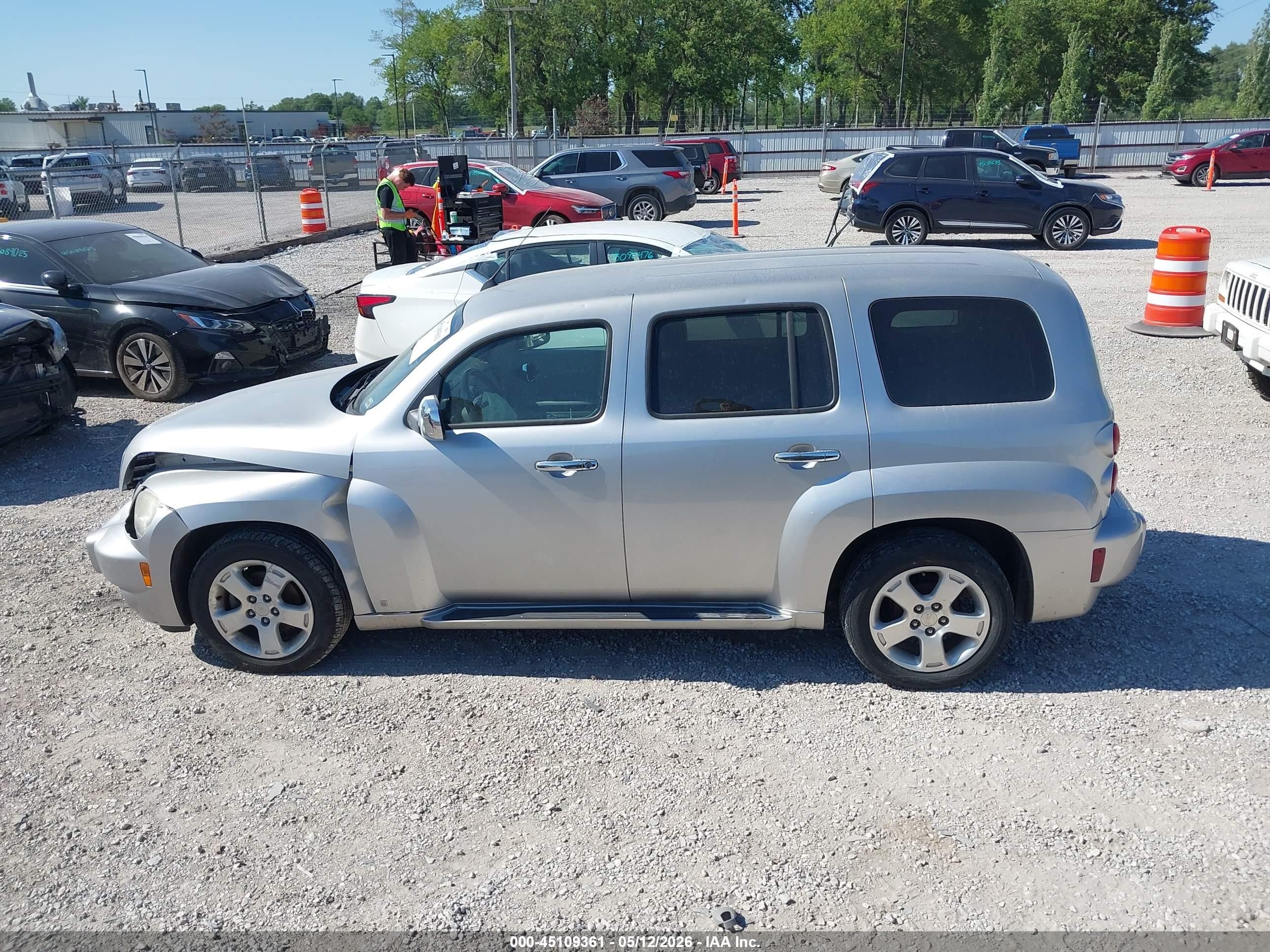 2006 Chevrolet Hhr Lt Silver vin: 3GNDA23P66S520747