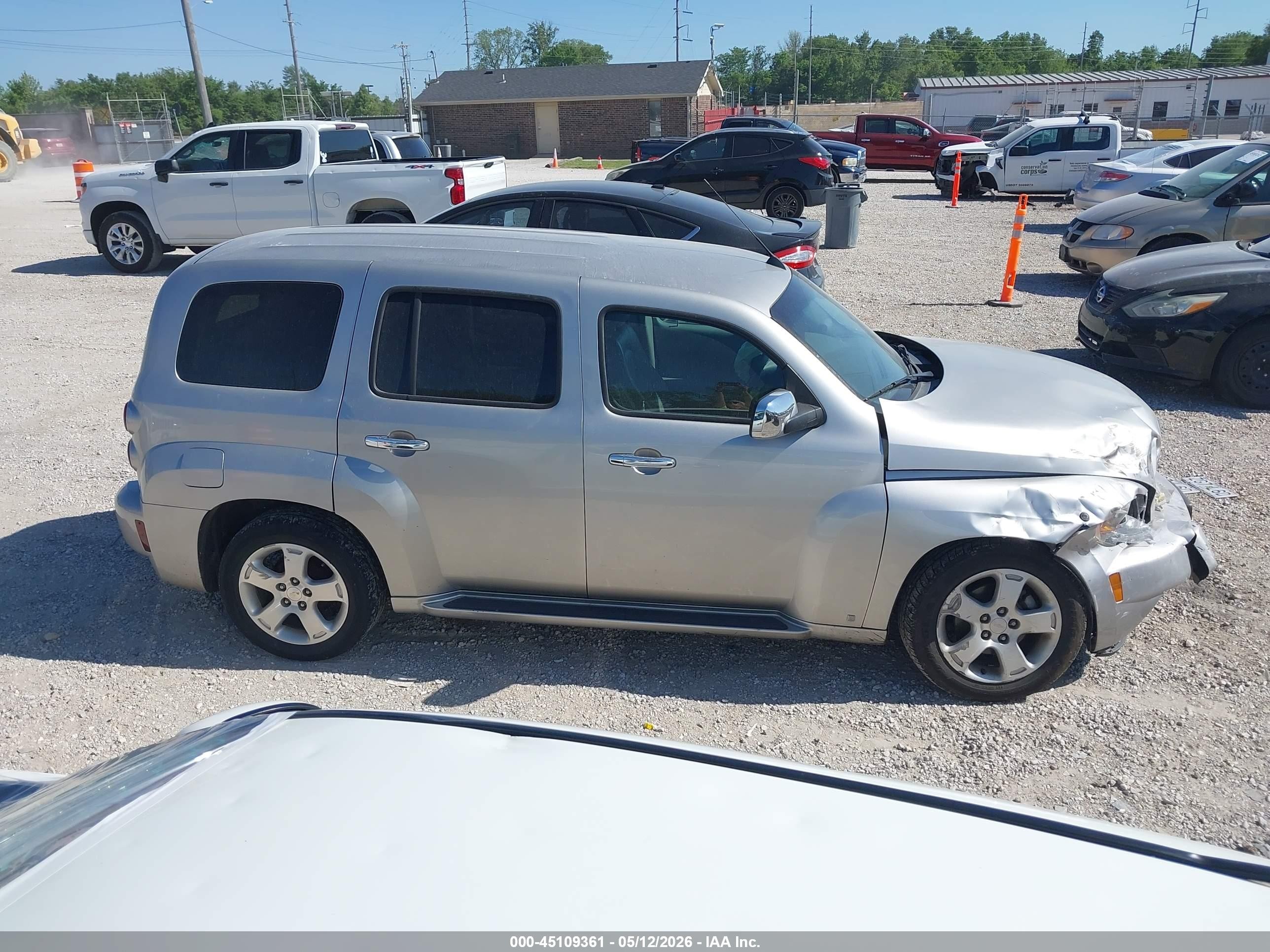 2006 Chevrolet Hhr Lt Silver vin: 3GNDA23P66S520747