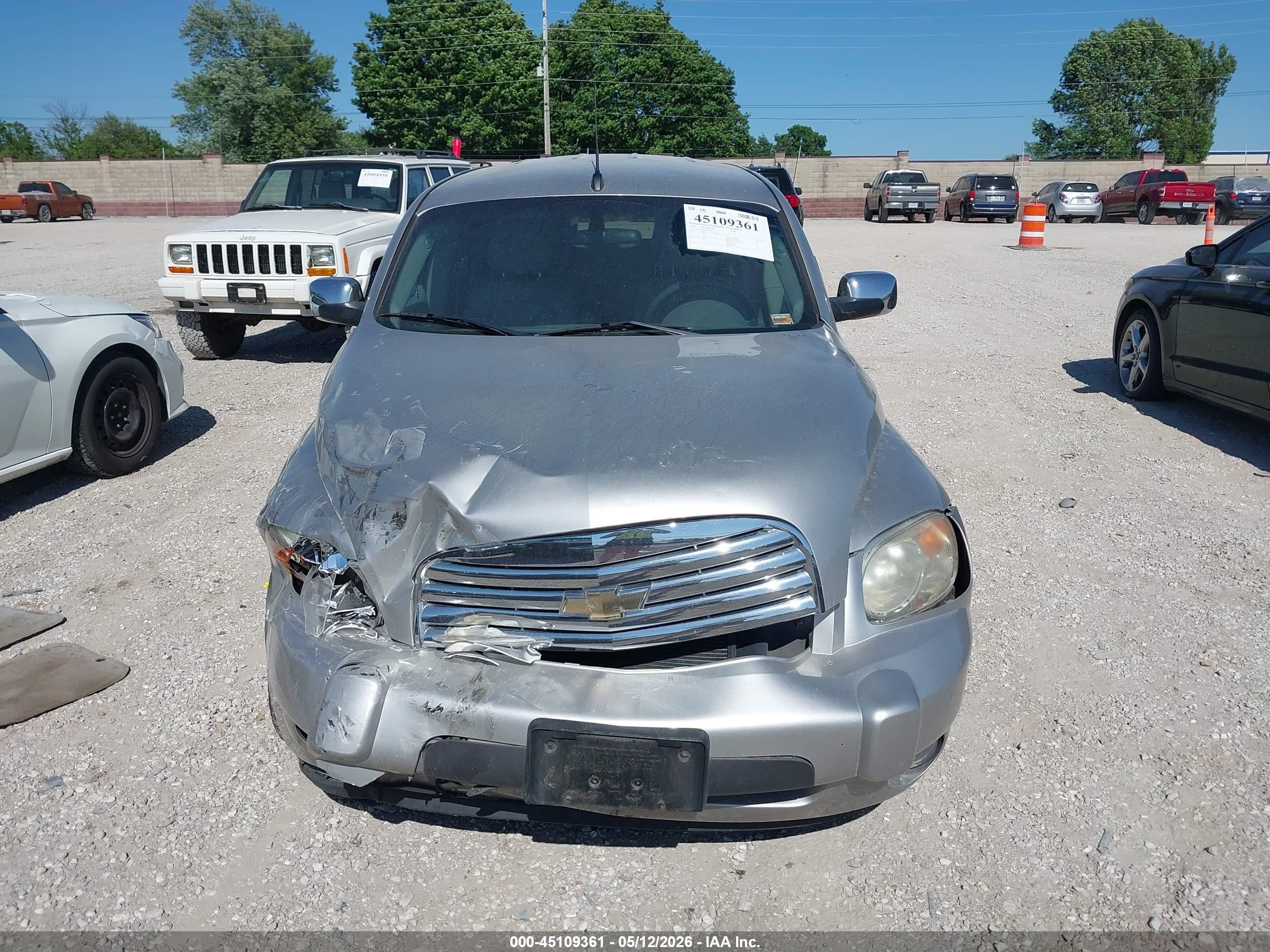 2006 Chevrolet Hhr Lt Silver vin: 3GNDA23P66S520747