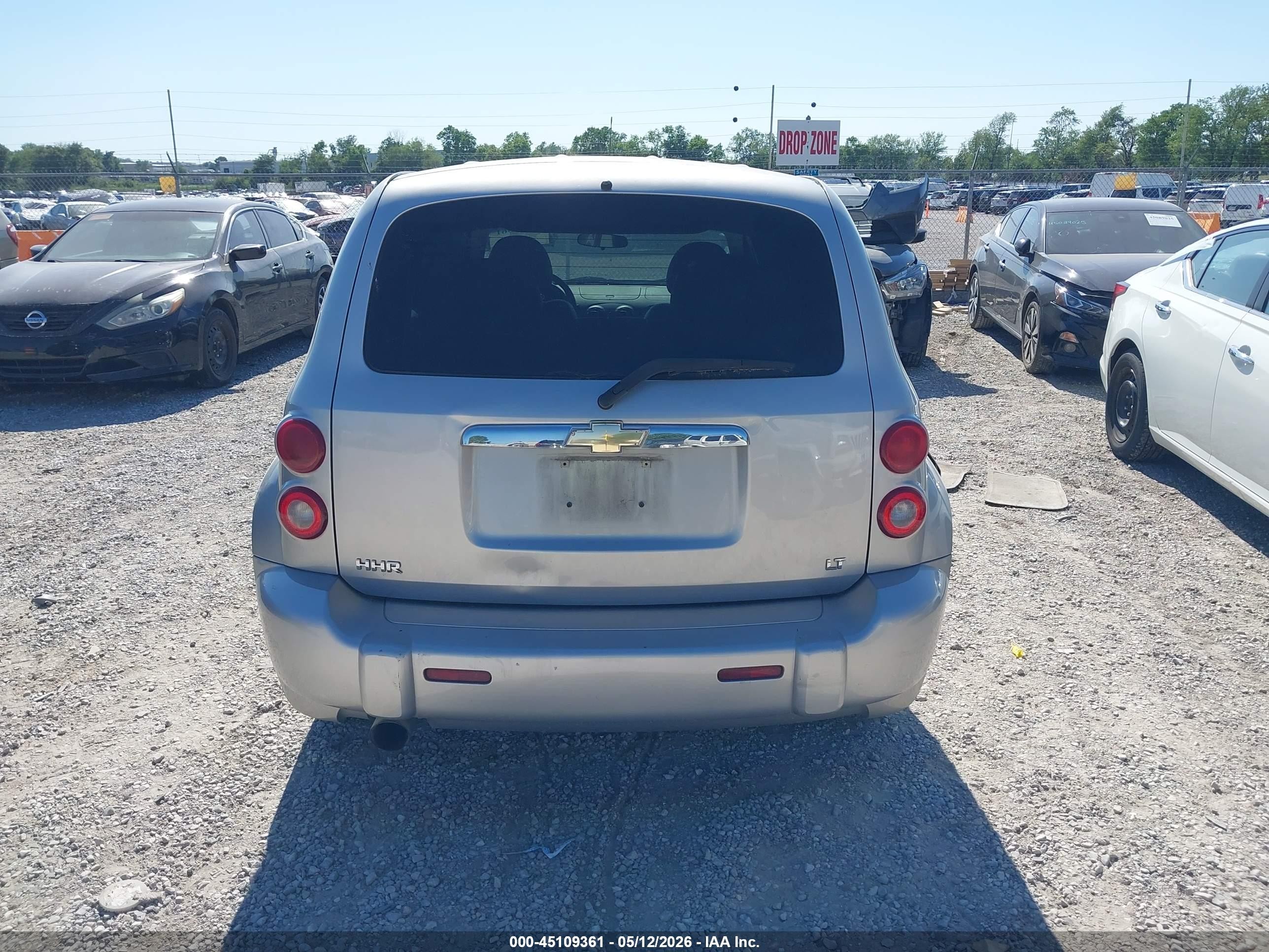 2006 Chevrolet Hhr Lt Silver vin: 3GNDA23P66S520747
