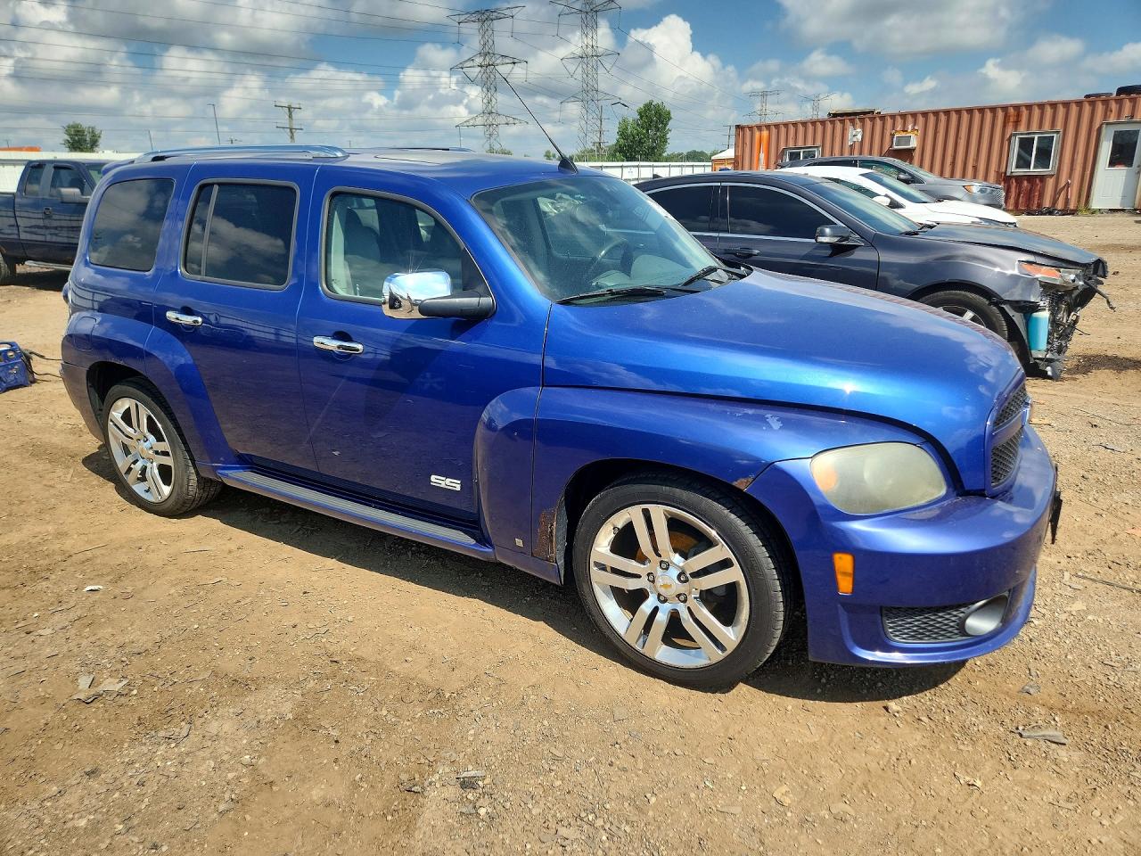 2006 Chevrolet Hhr Lt Blue vin: 3GNDA23P66S585730