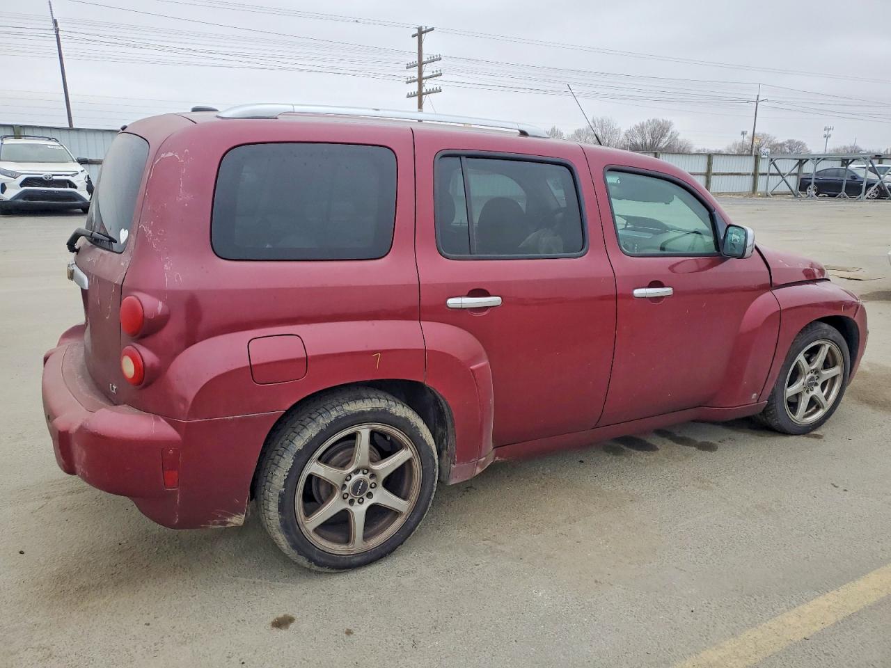 2006 Chevrolet Hhr Lt Red vin: 3GNDA23P66S607760