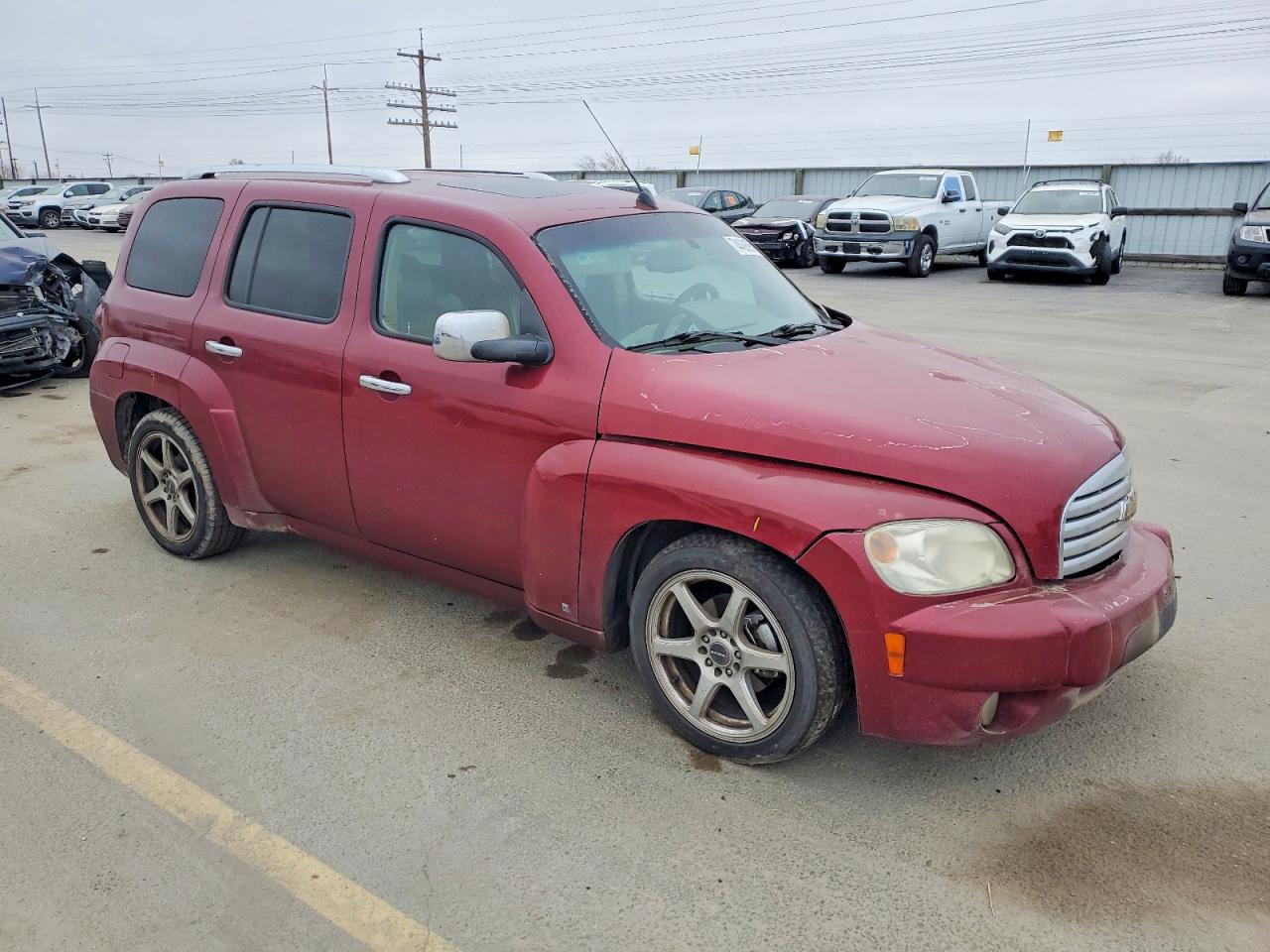 2006 Chevrolet Hhr Lt Red vin: 3GNDA23P66S607760