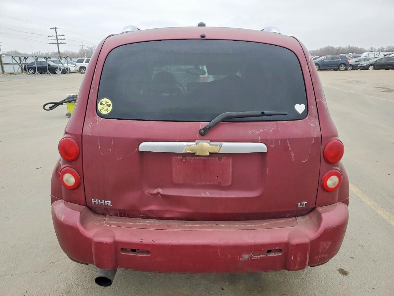 2006 Chevrolet Hhr Lt Red vin: 3GNDA23P66S607760