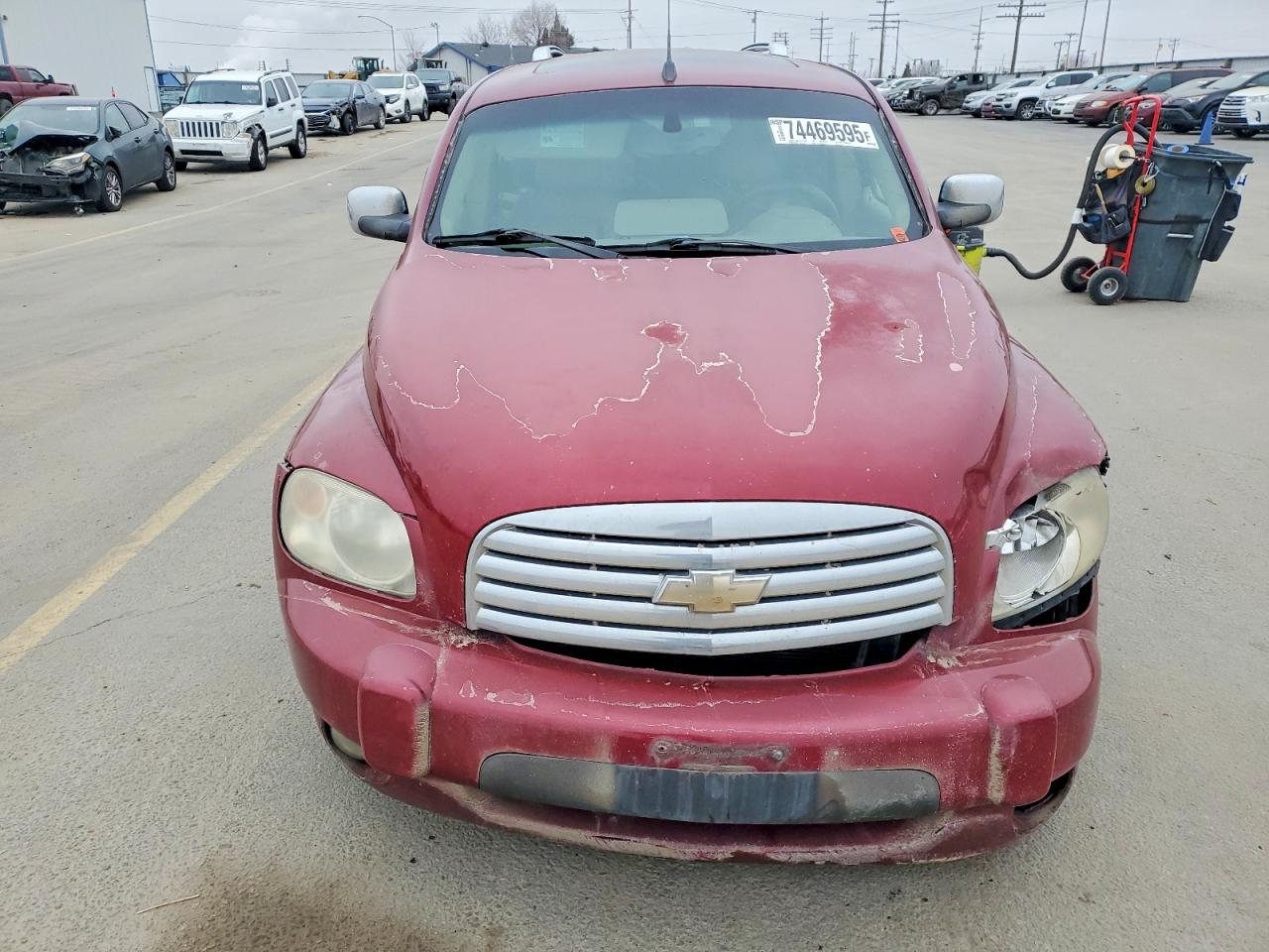 2006 Chevrolet Hhr Lt Red vin: 3GNDA23P66S607760