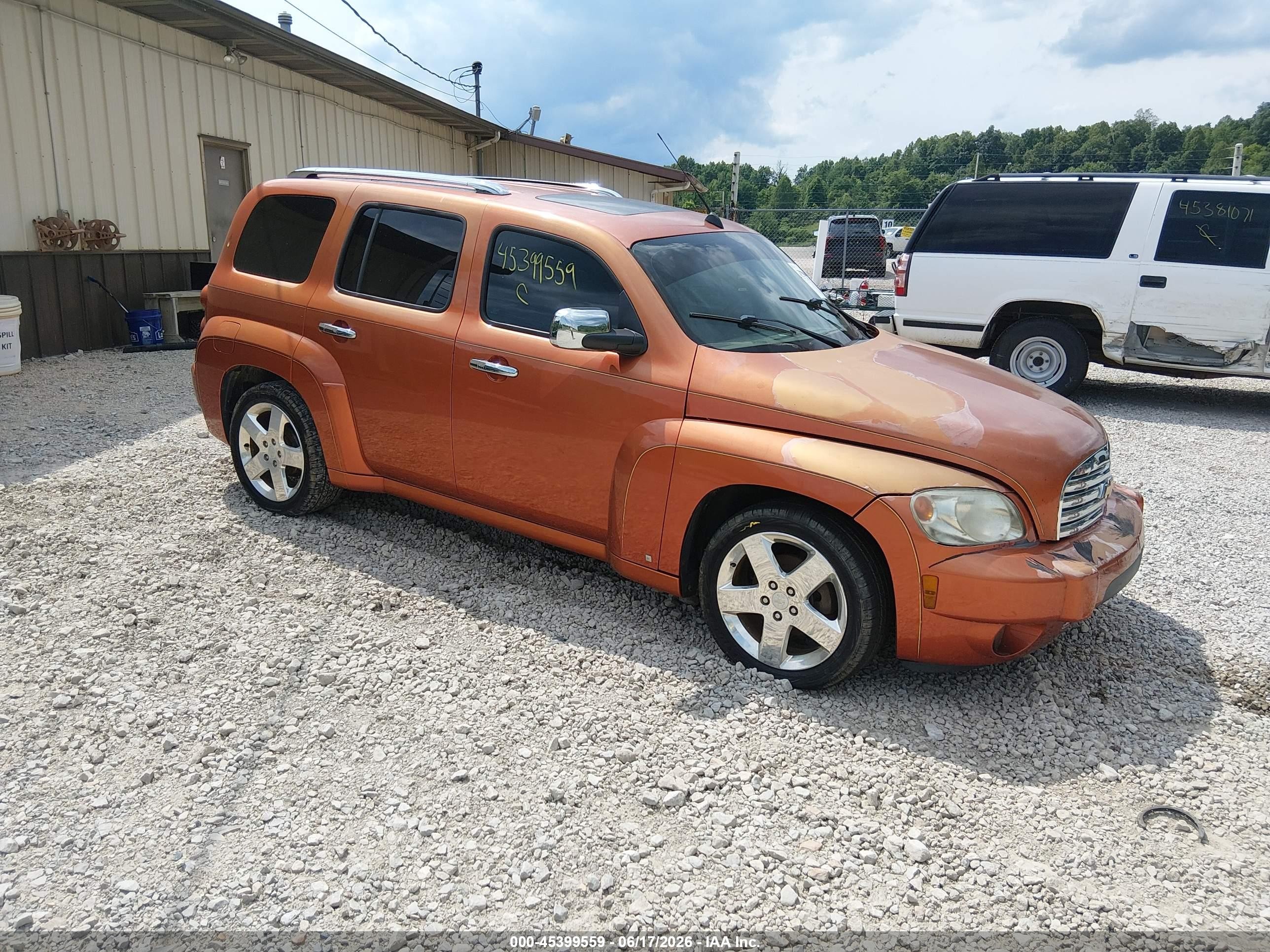 2006 Chevrolet Hhr Lt Orange vin: 3GNDA23P66S656750