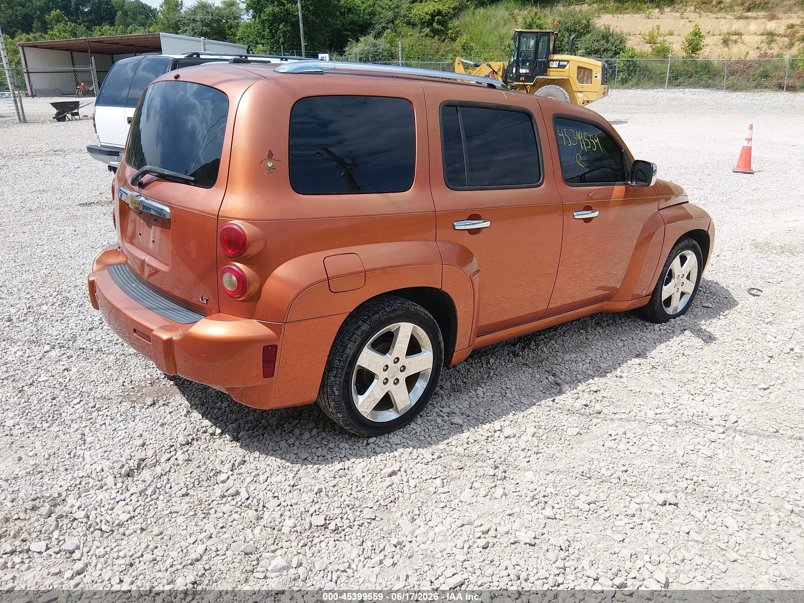 2006 Chevrolet Hhr Lt Orange vin: 3GNDA23P66S656750