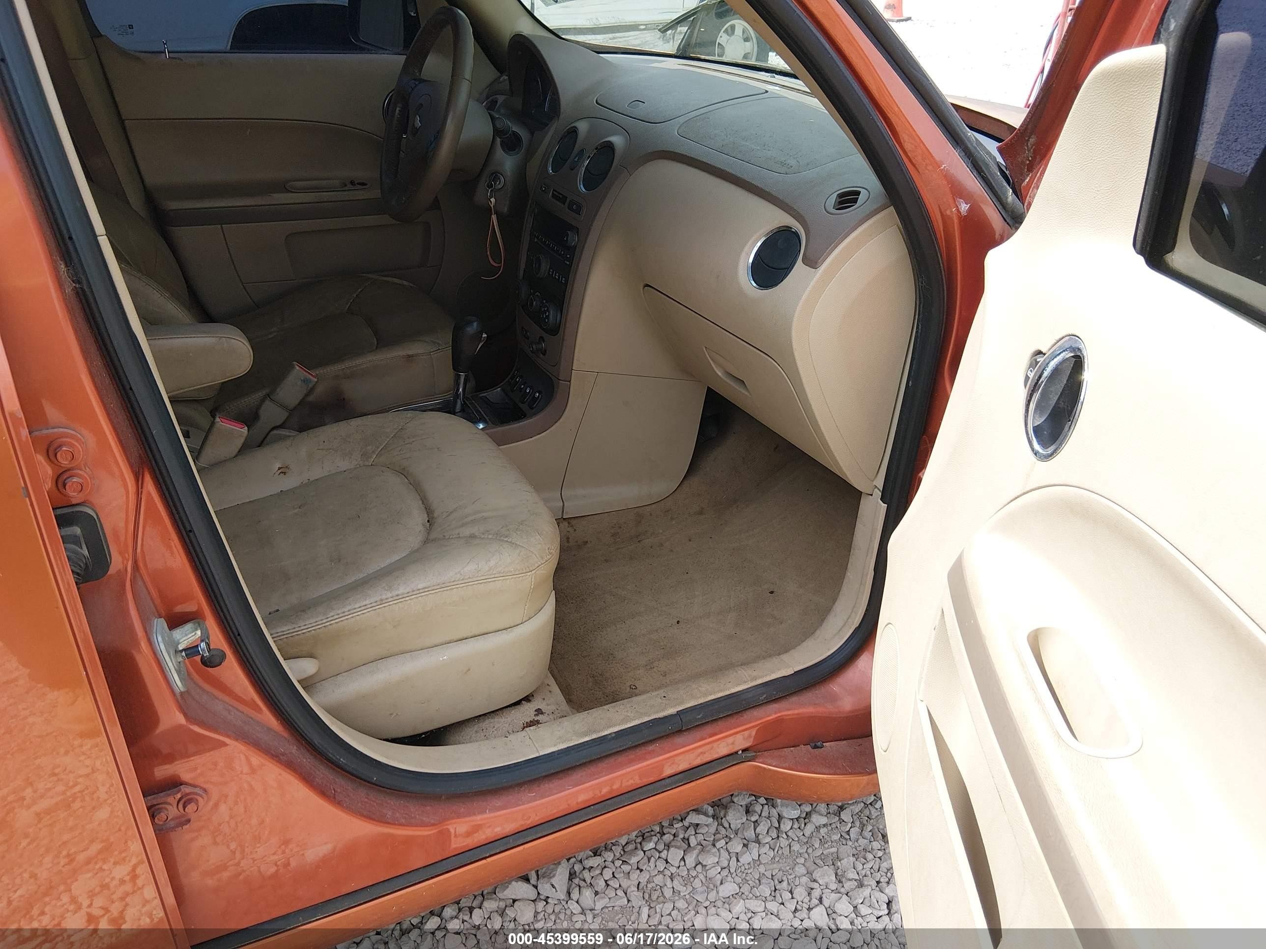 2006 Chevrolet Hhr Lt Orange vin: 3GNDA23P66S656750