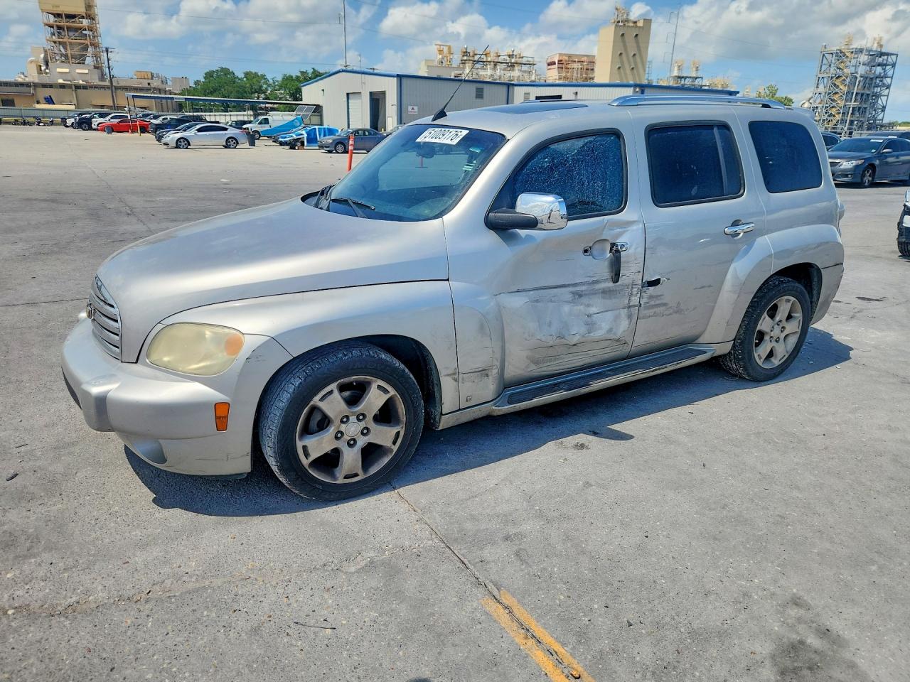 2007 Chevrolet Hhr Lt Silver vin: 3GNDA23P67S629811