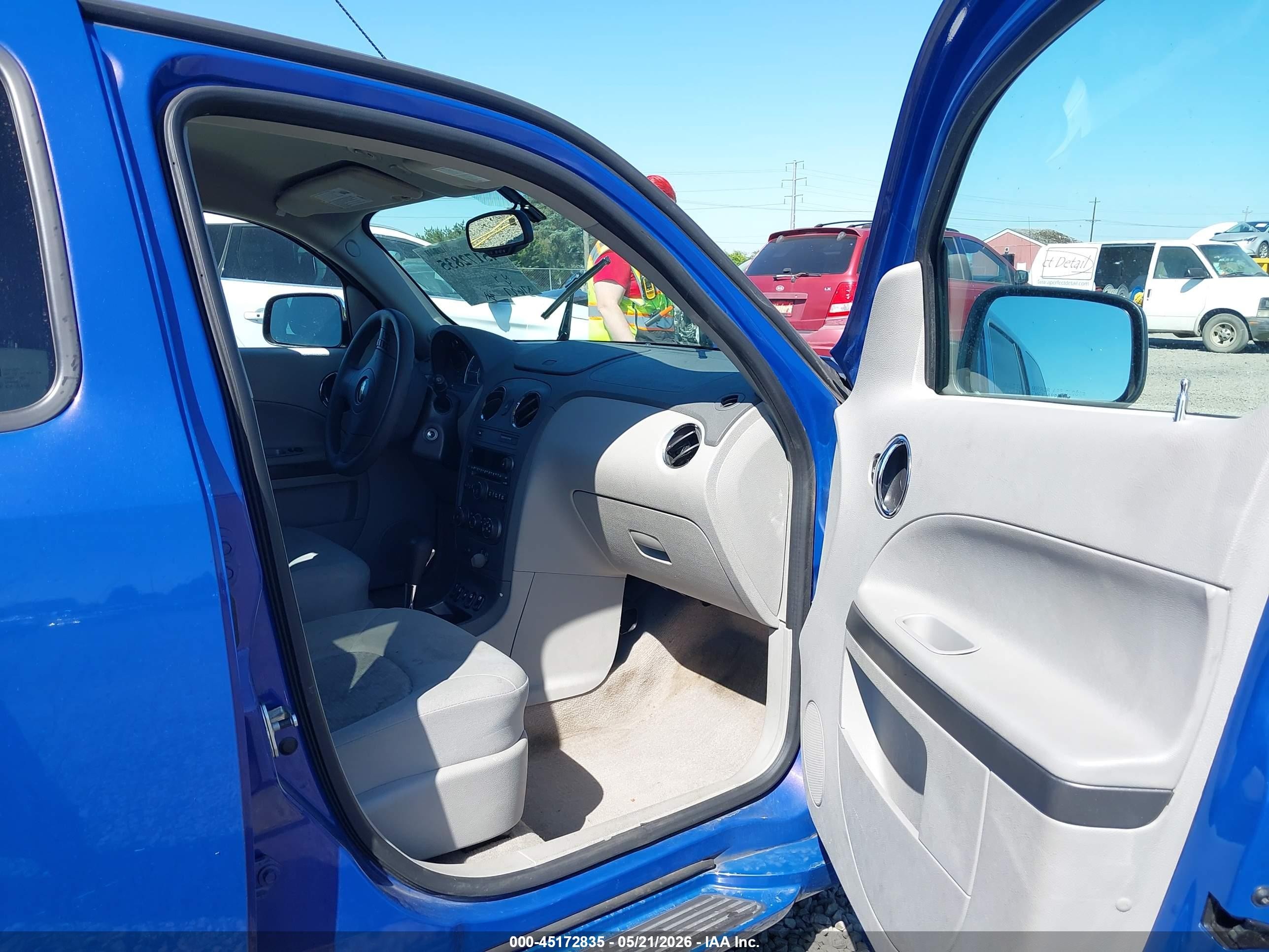 2008 Chevrolet Hhr Lt Blue vin: 3GNDA23P68S545537