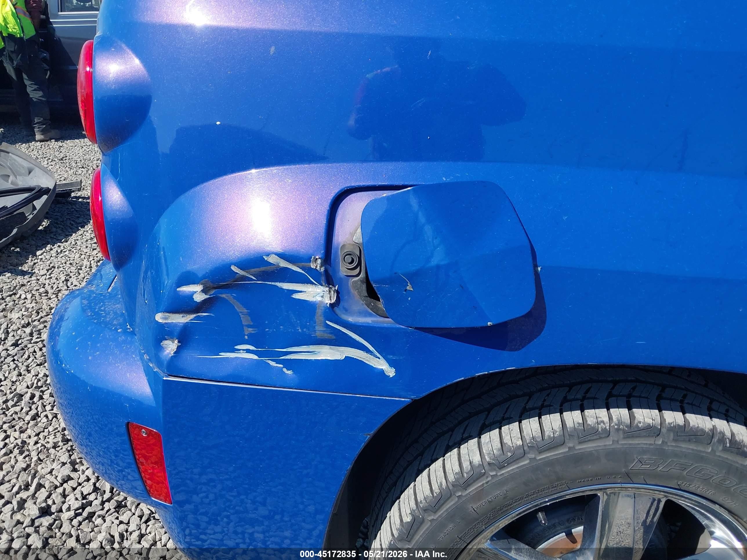 2008 Chevrolet Hhr Lt Blue vin: 3GNDA23P68S545537
