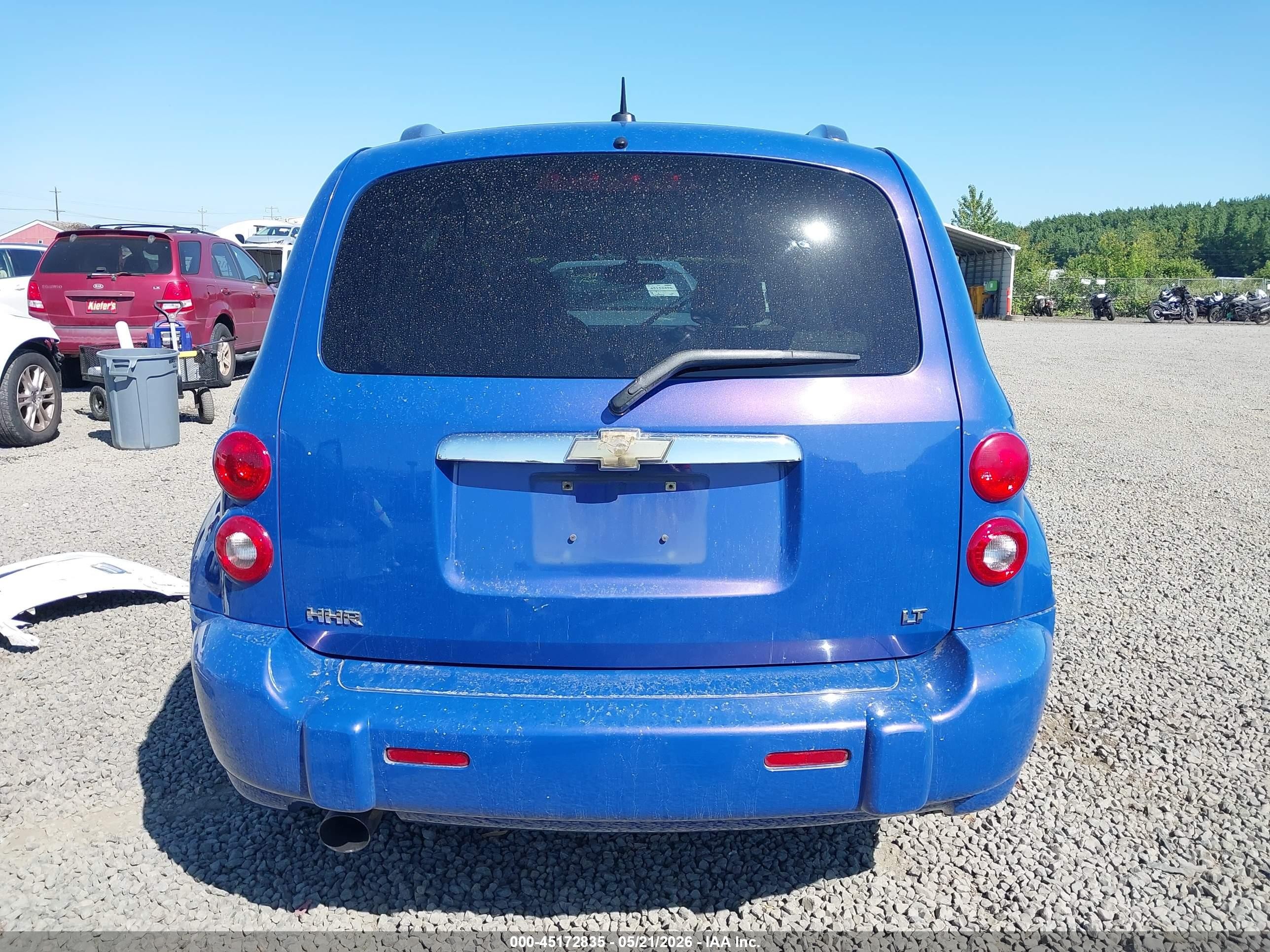 2008 Chevrolet Hhr Lt Blue vin: 3GNDA23P68S545537