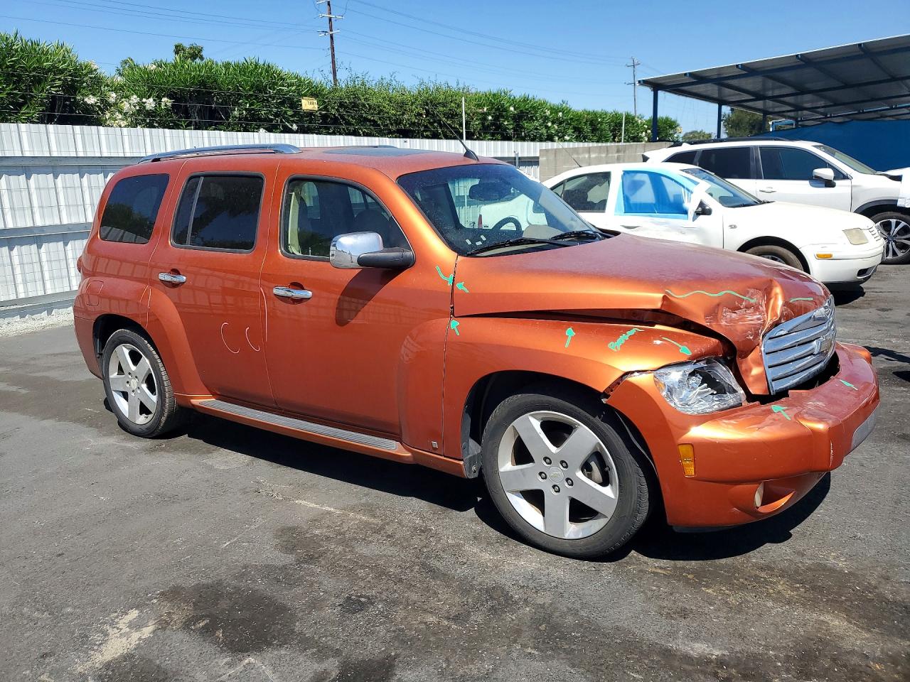 2006 Chevrolet Hhr Lt Orange vin: 3GNDA23P76S557757