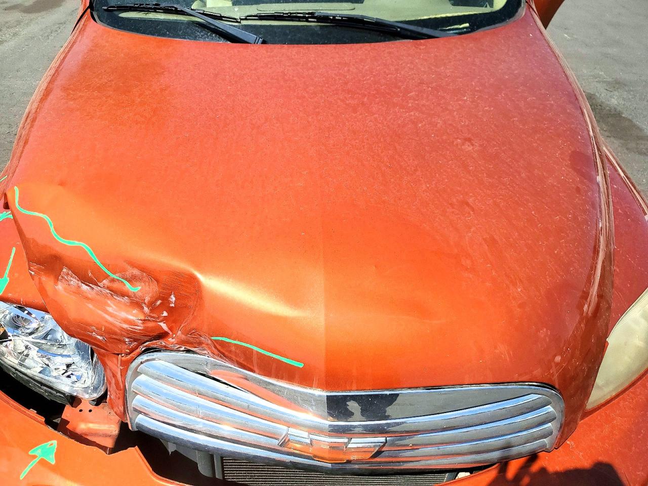 2006 Chevrolet Hhr Lt Orange vin: 3GNDA23P76S557757